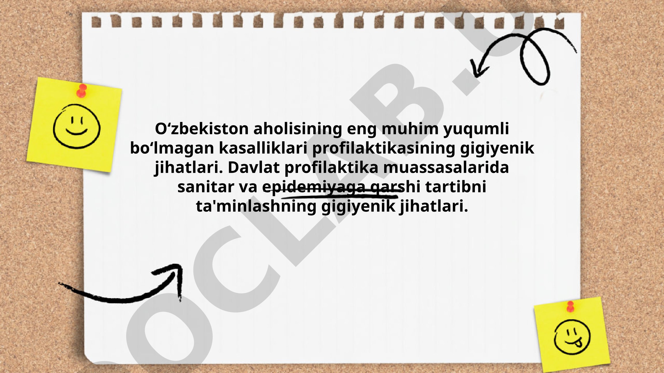 O'zbekiston aholisining eng muhim yuqumli bo'lmagan kasalliklari profilaktikasining gigiyenik jihatlari