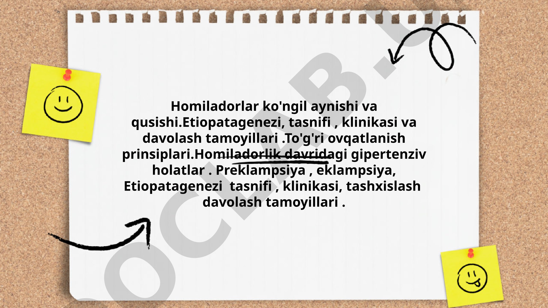 Homiladorlar ko'ngil aynishi va qusishi, homiladorlik davridagi gipertenziv holatlar