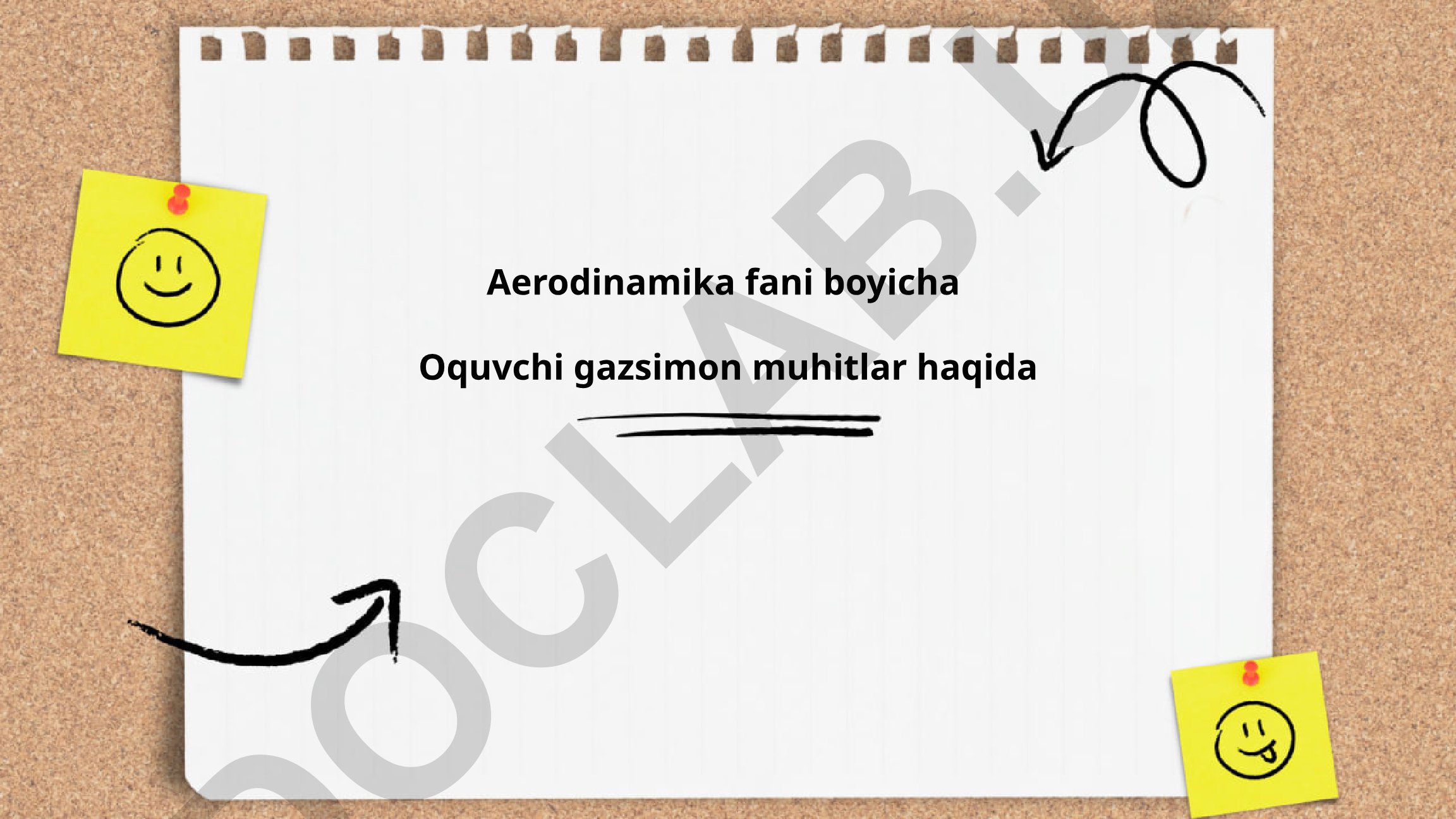 Aerodinamika fani bo'yicha gazsimon muhitlar