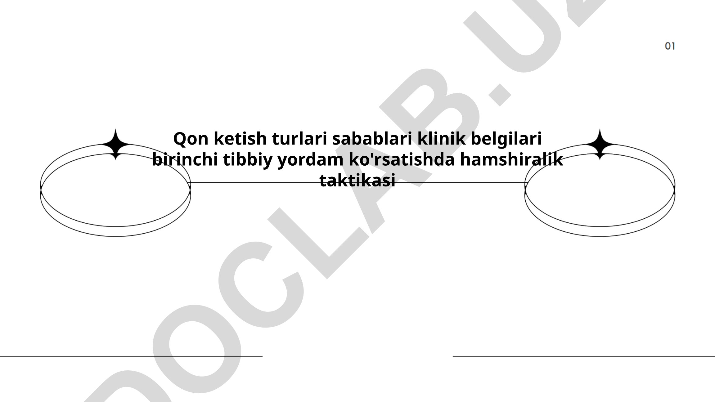 Qon ketish turlari, sabablari va birinchi tibbiy yordam