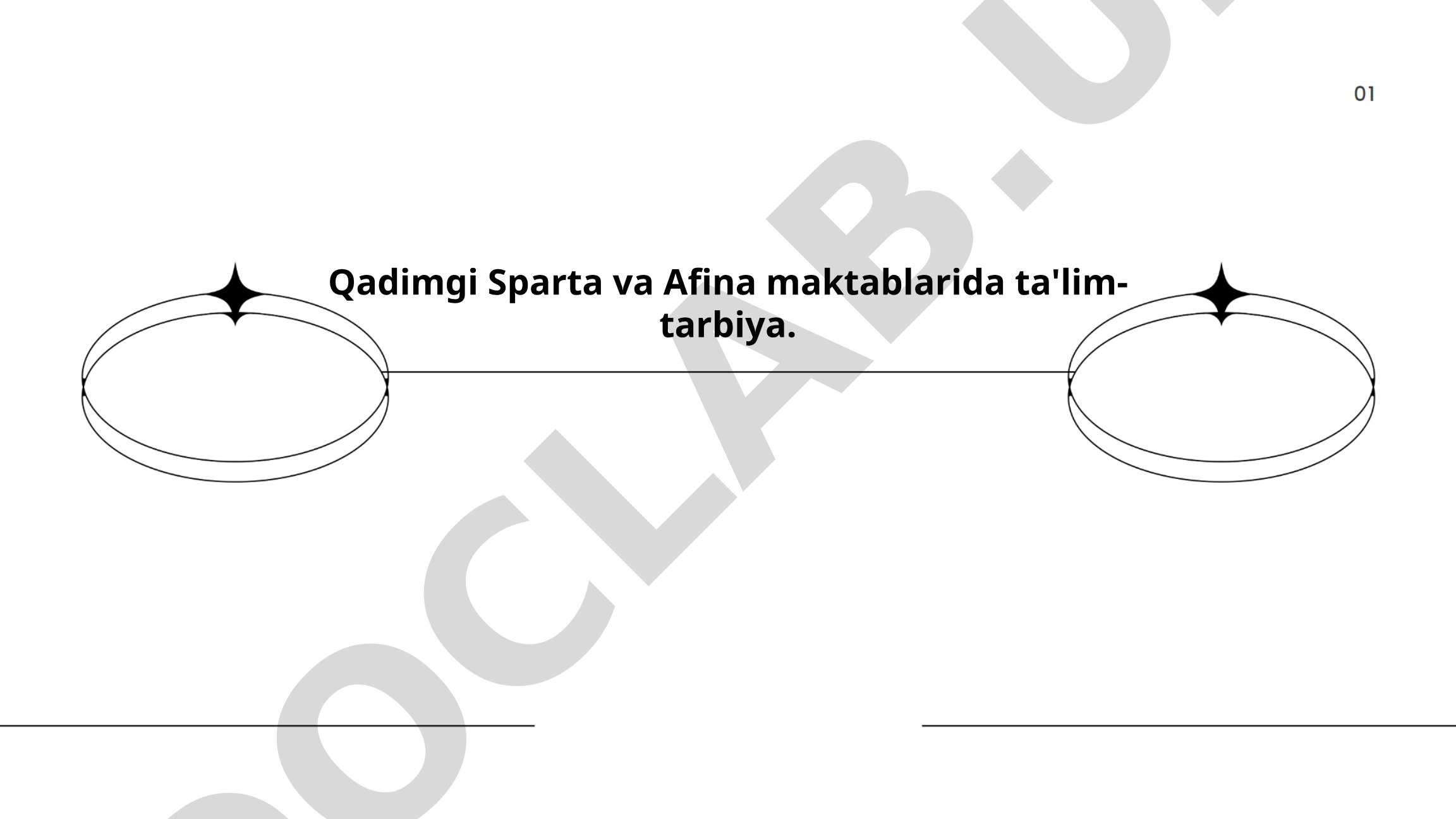 Qadimgi Sparta va Afina maktablarida ta'lim-tarbiya