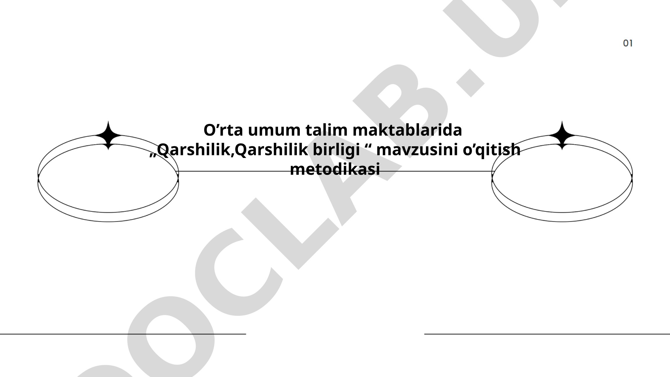 O'rta umum ta'lim maktablarida Qarshilik, Qarshilik birligi mavzusini o'qitish metodikasi