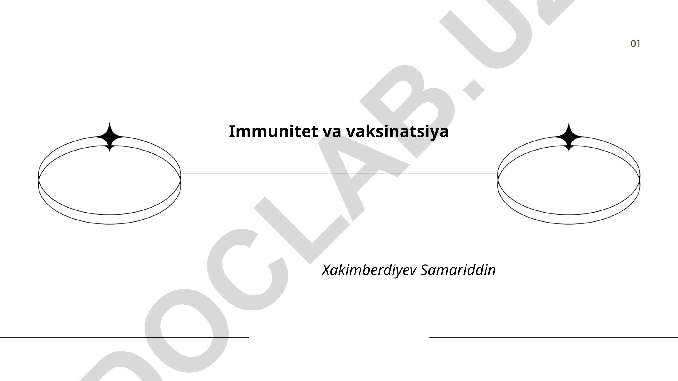 Immunitet va vaksinatsiya