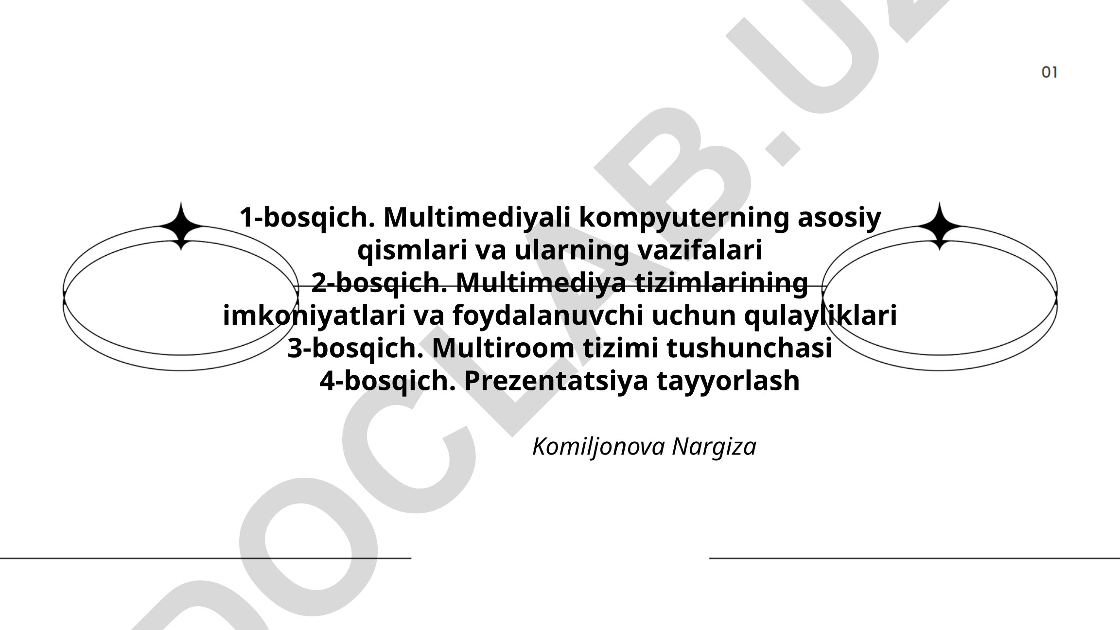 Multimediyali kompyuter tizimlari va ularning imkoniyatlari