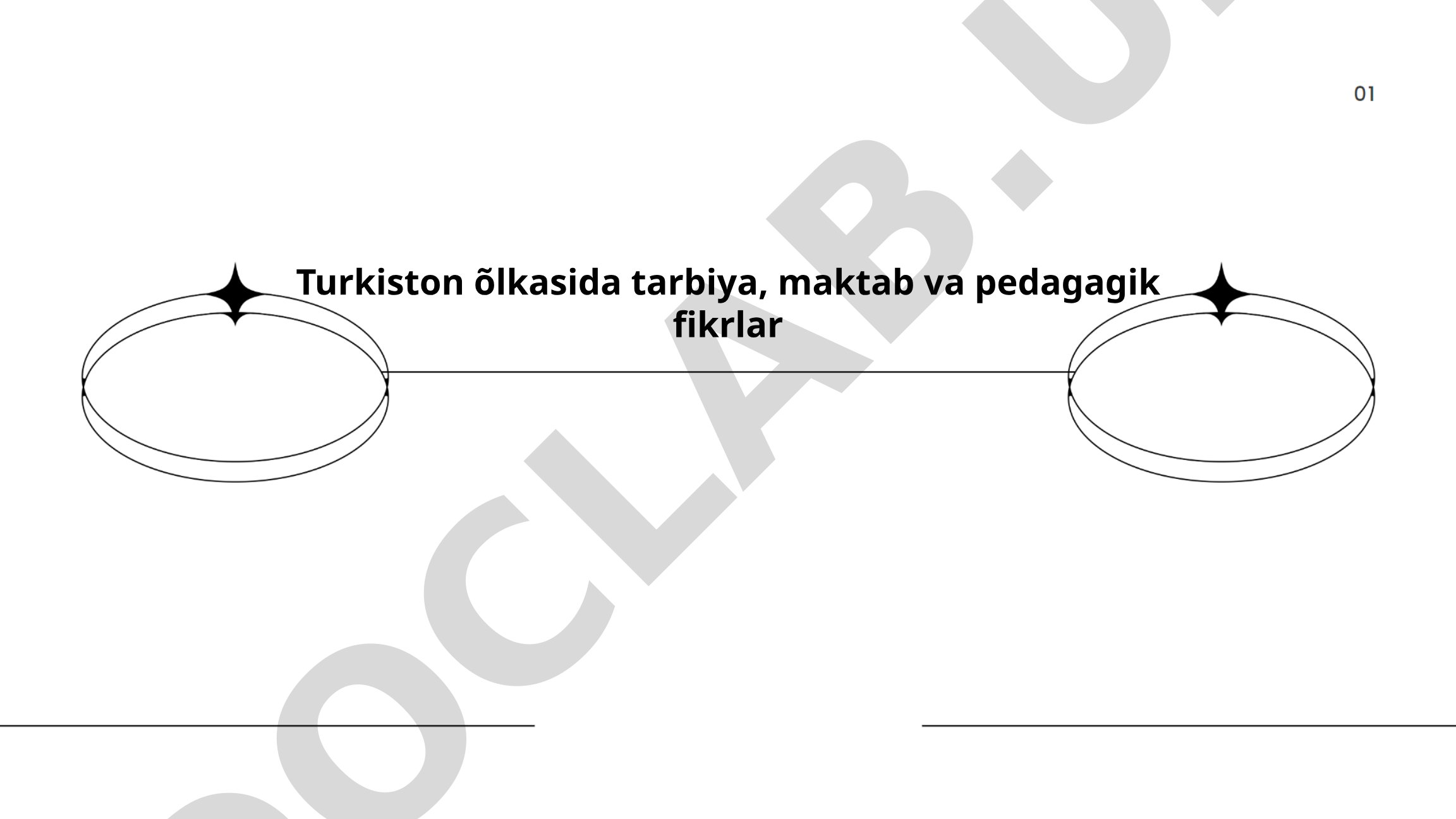 Turkiston o'lkasida tarbiya, maktab va pedagogik fikrlar