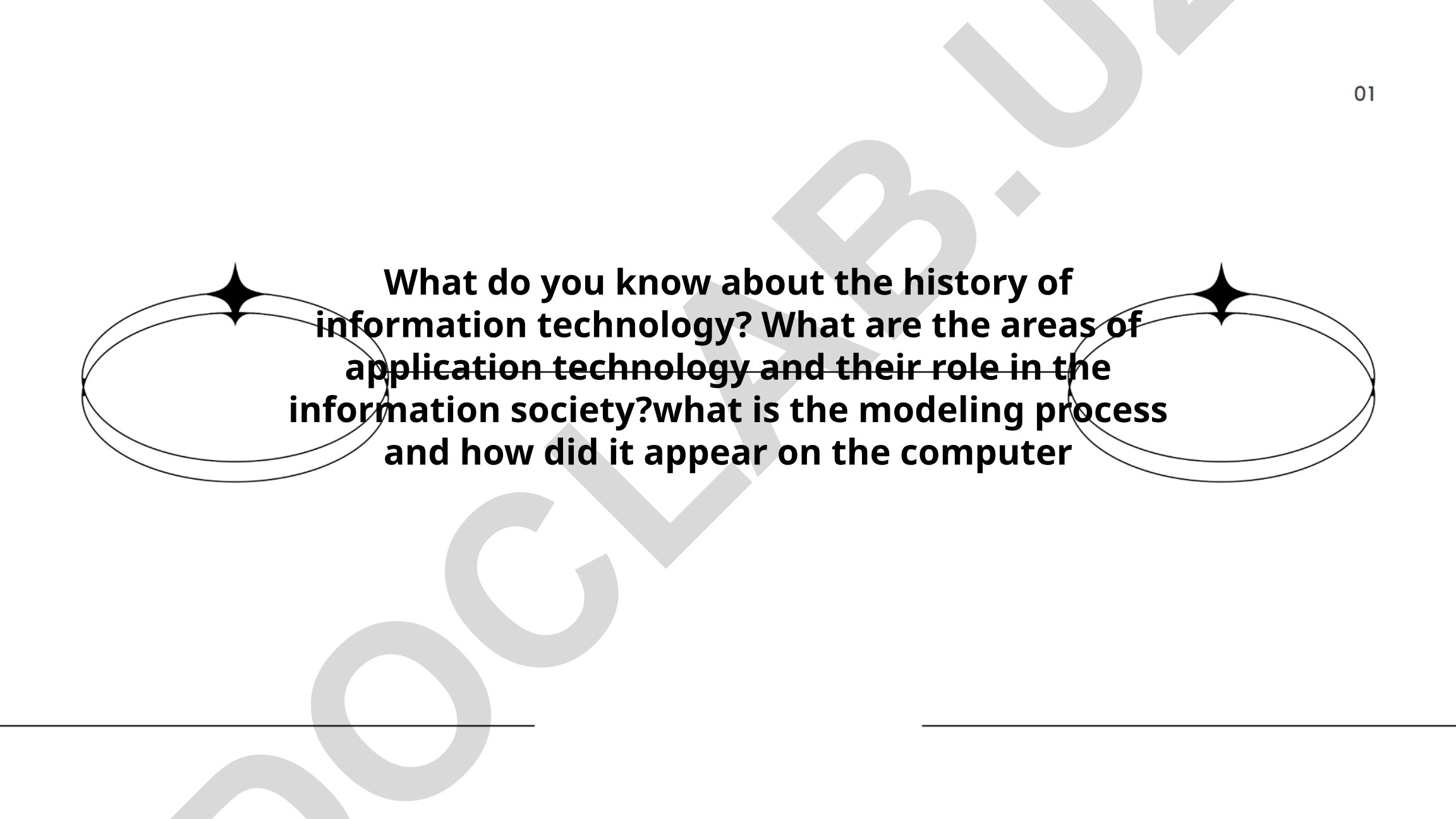 History of Information Technology and Computer Modeling