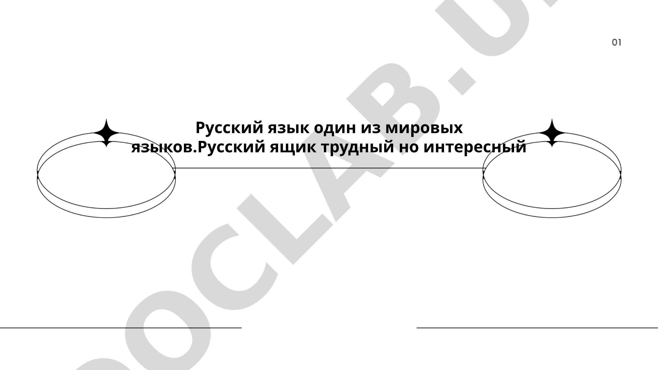 Грамматические особенности русского языка и его роль в мире
