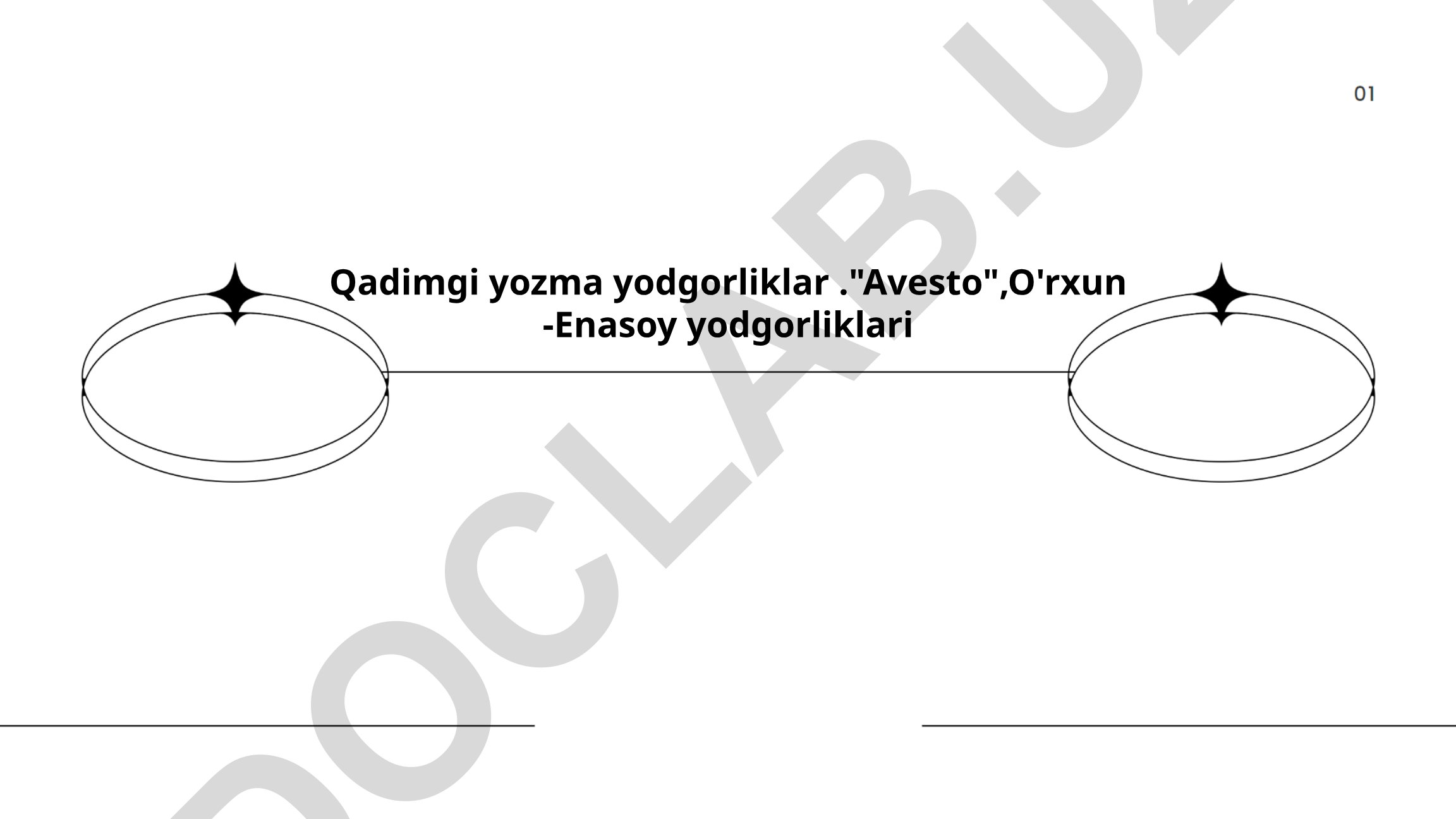 Qadimgi yozma yodgorliklar: Avesto va O'rxun-Enasoy