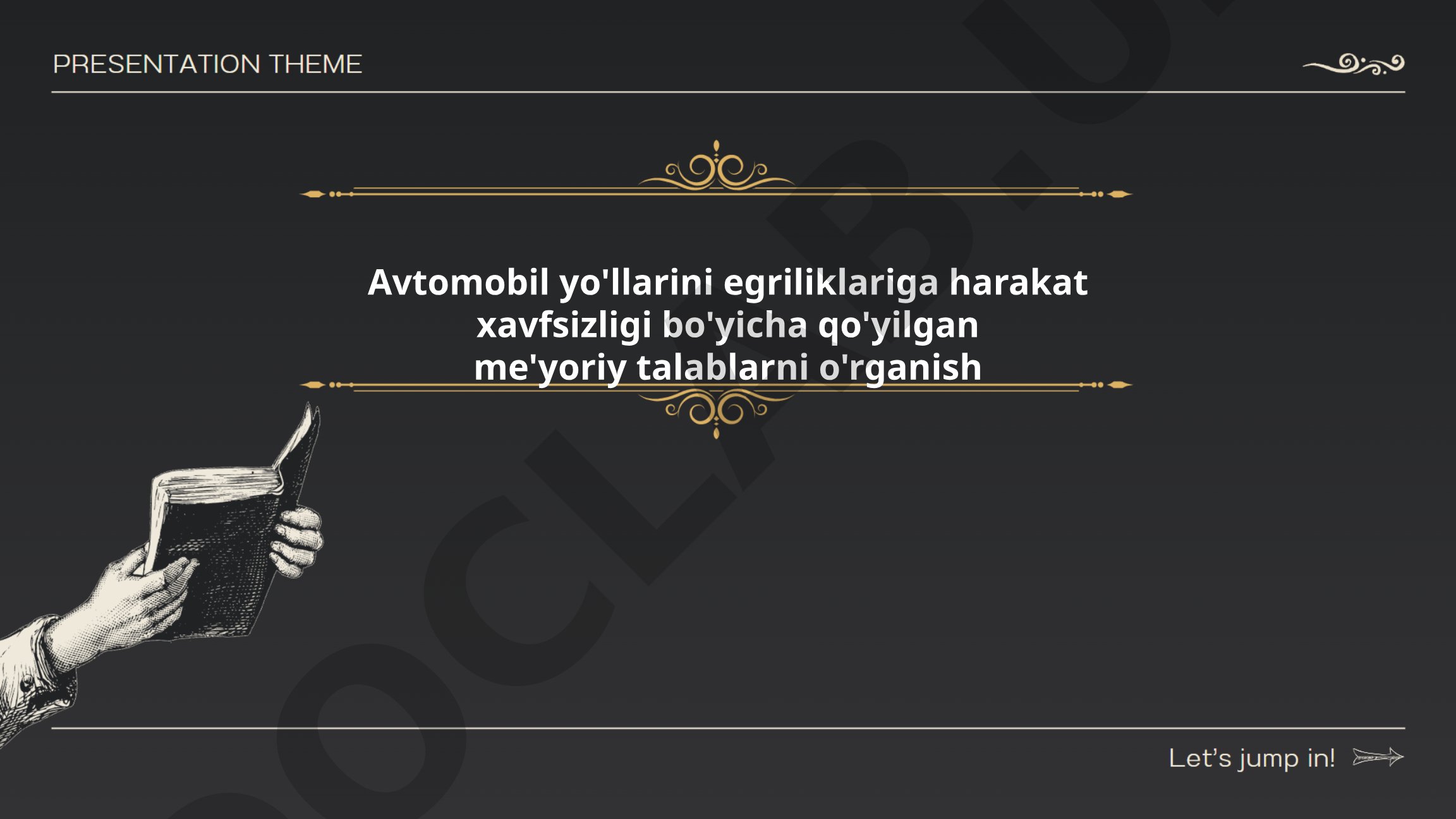 Avtomobil yo'llaridagi egriliklar va harakat xavfsizligi me'yoriy talablari