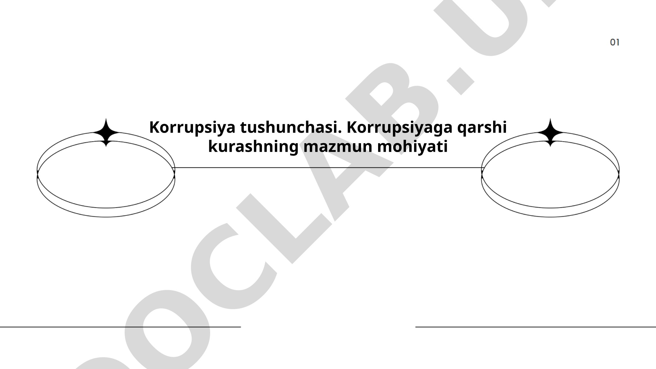 Korrupsiya tushunchasi va unga qarshi kurash