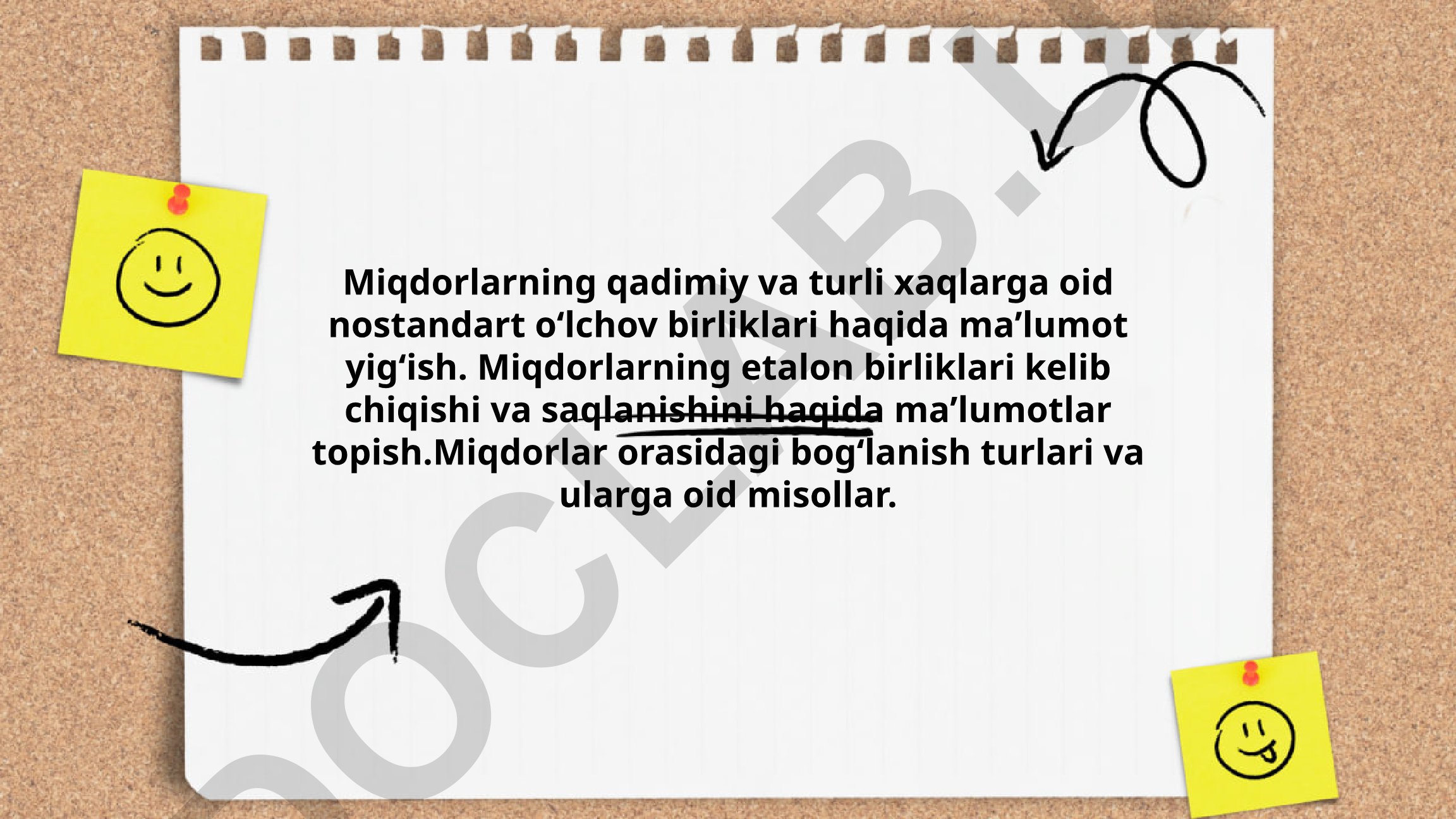 Qadimiy va nostandart o'lchov birliklari