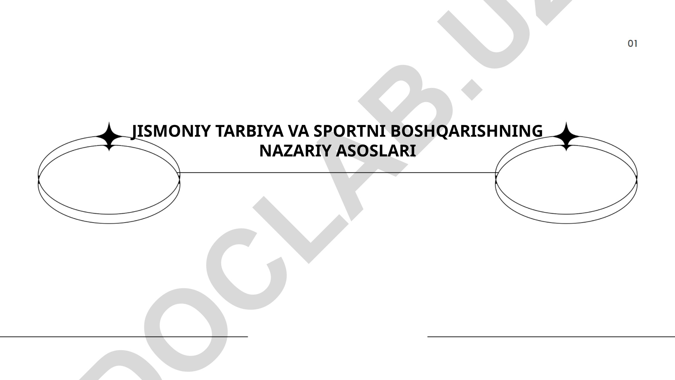 Jismoniy tarbiya va sportni boshqarishning nazariy asoslari