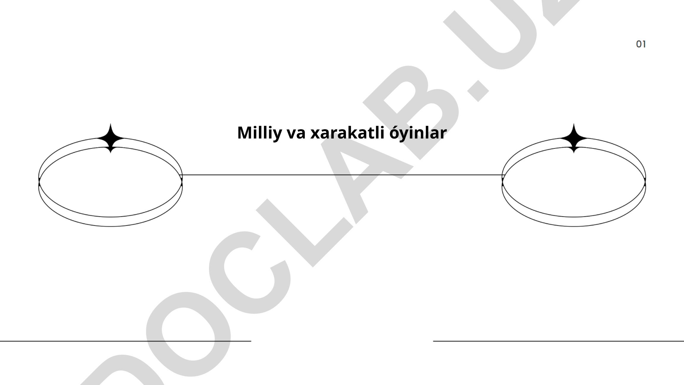 Milliy va xarakatli o'yinlar