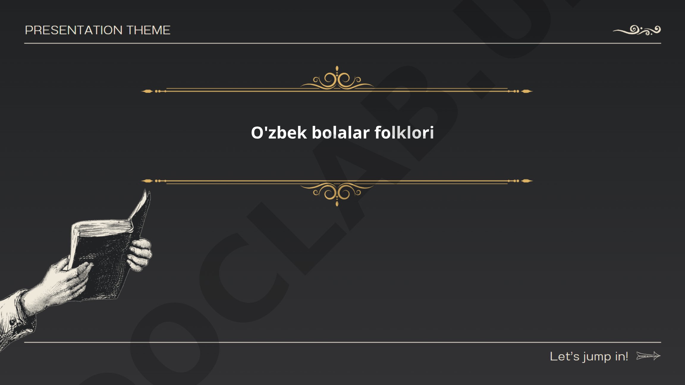 O'zbek bolalar folklori