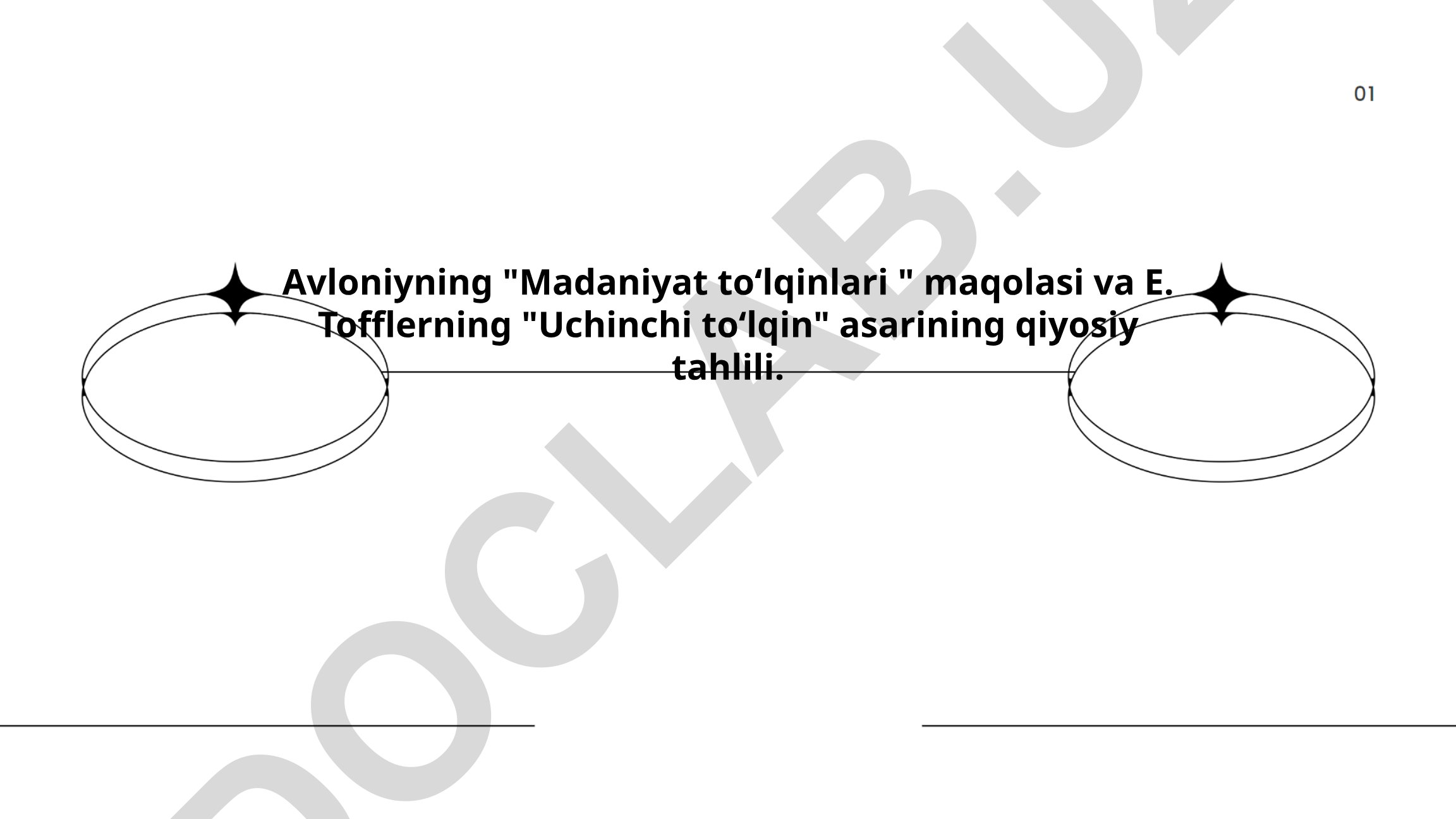 Avloniyning "Madaniyat to‘lqinlari" maqolasi va Tofflerning "Uchinchi to‘lqin" asarining qiyosiy tahlili