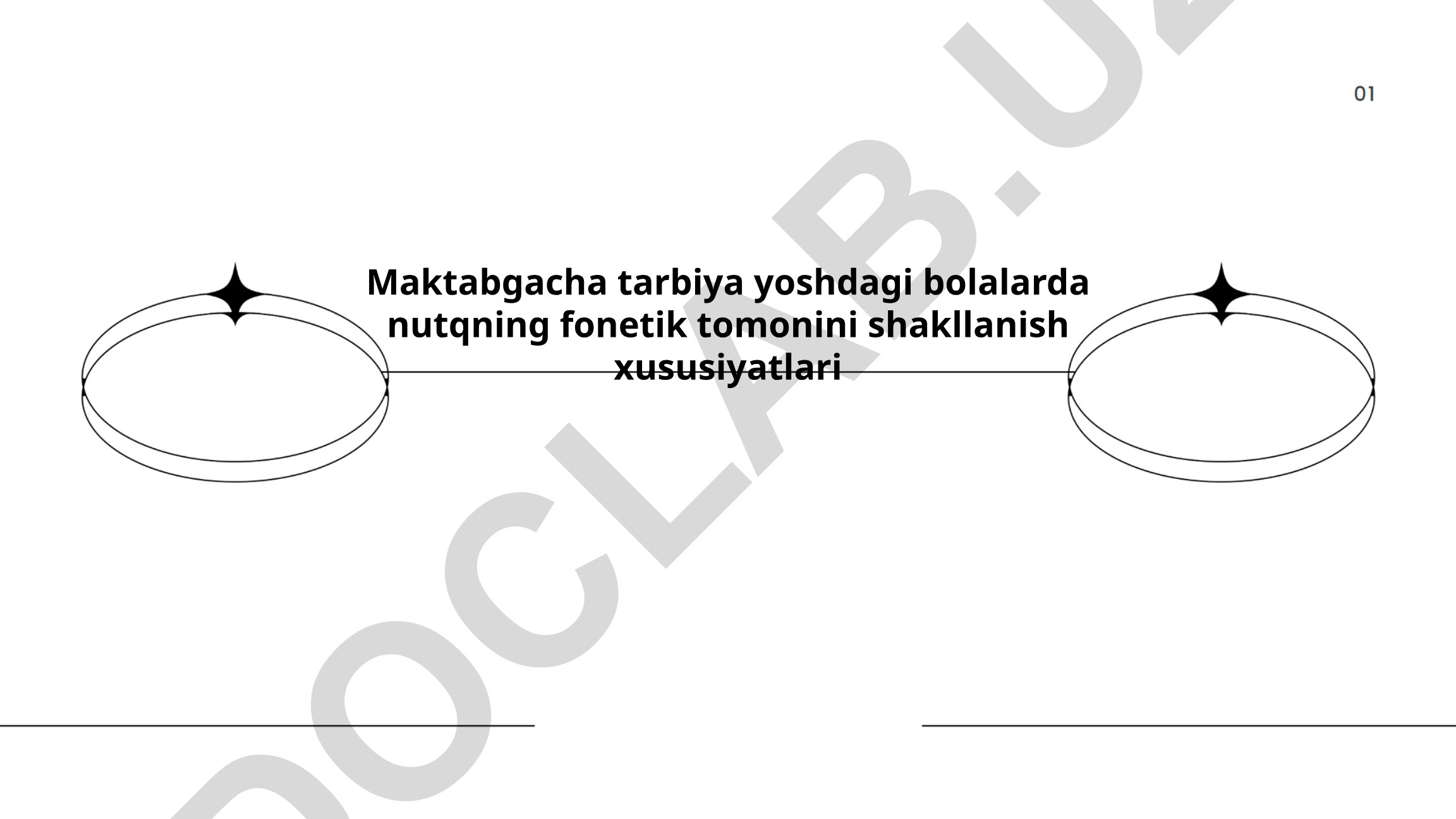 Maktabgacha tarbiya yoshdagi bolalarda nutqning fonetik tomonini shakllanish xususiyatlari
