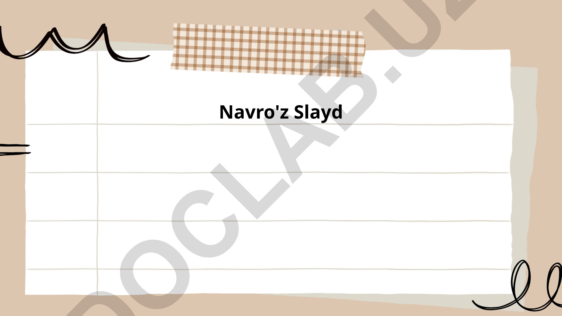 Navro'z bayrami tarixi va ma'nosi