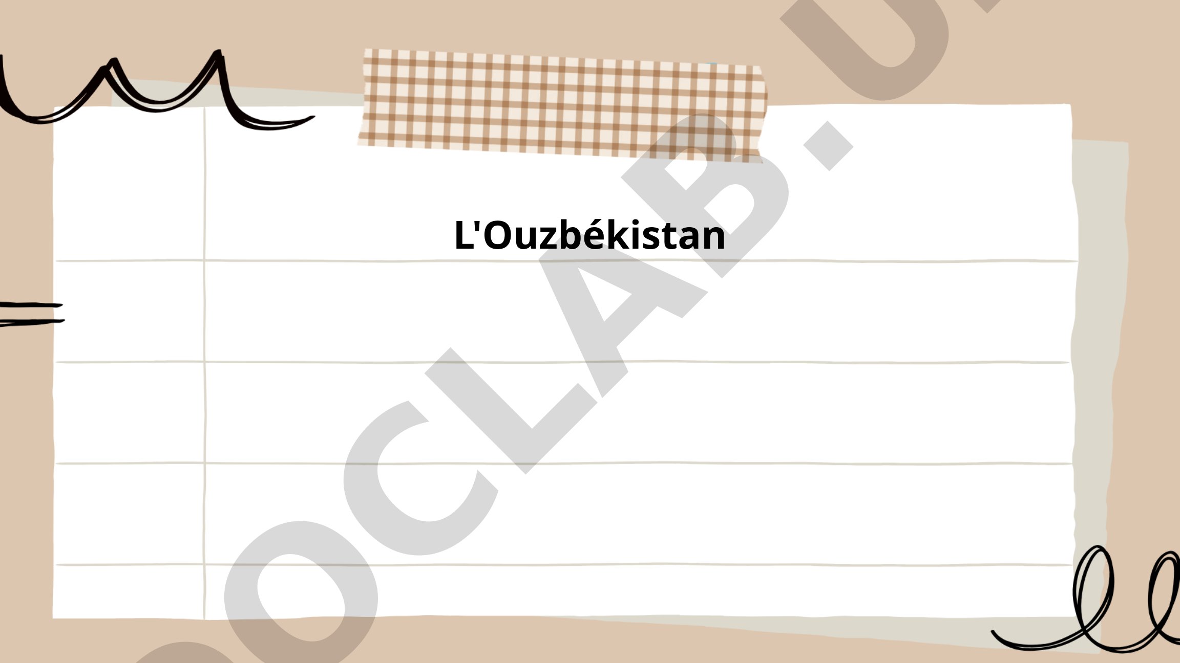 L'Ouzbékistan : histoire, géographie et culture