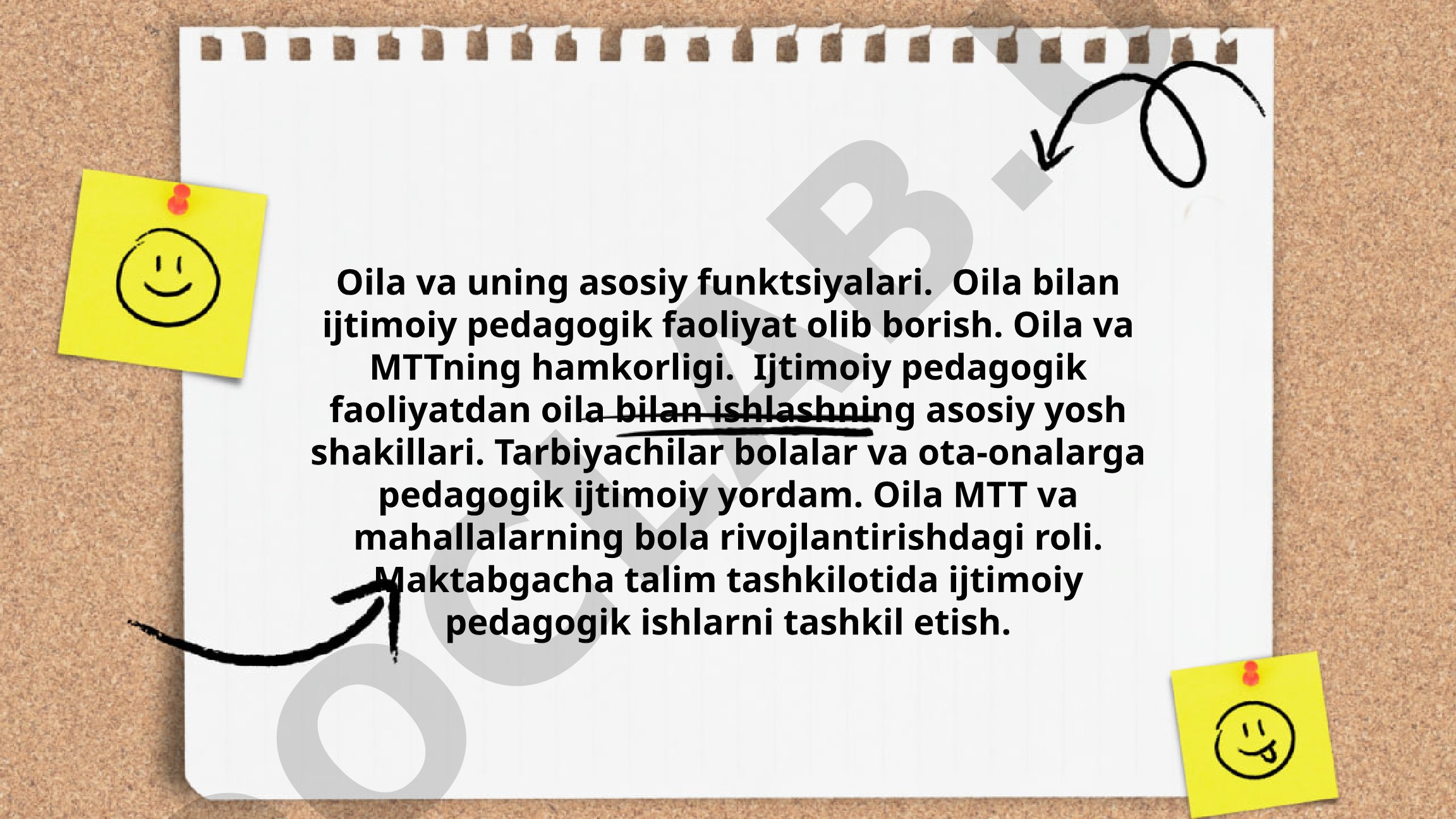 Oila va MTTning hamkorligi maktabgacha ta'lim tashkilotida