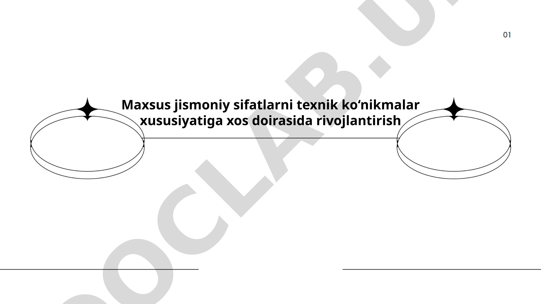Maxsus jismoniy sifatlarni texnik ko‘nikmalar xususiyatiga xos doirasida rivojlantirish