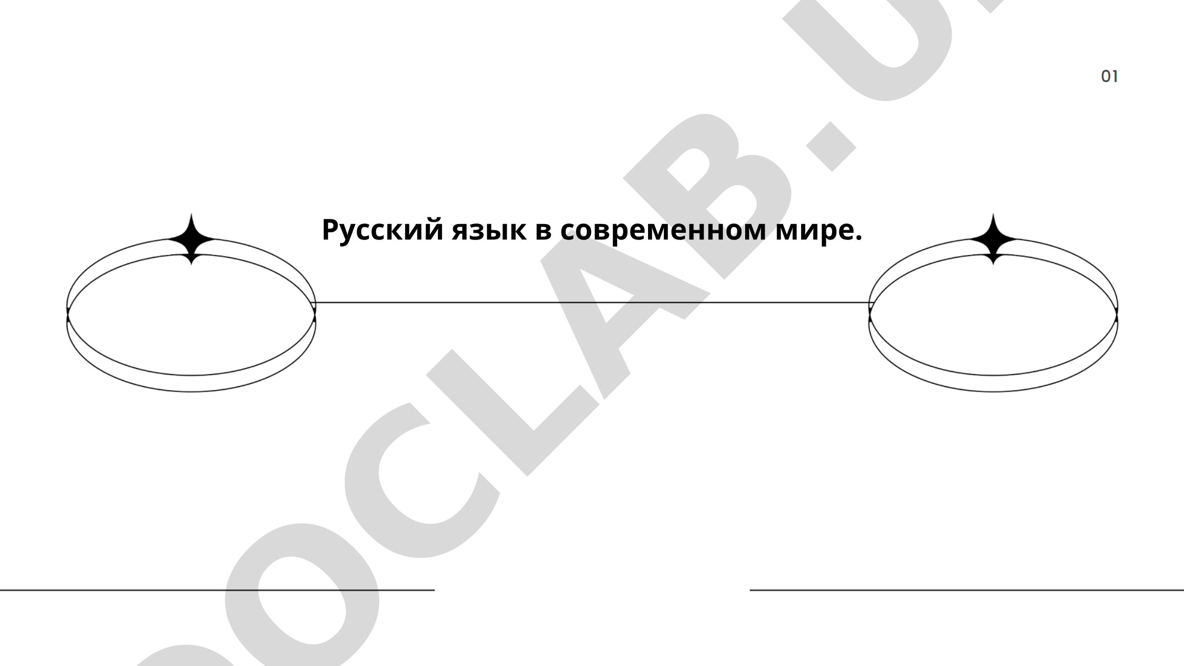 Русский язык в современном мире