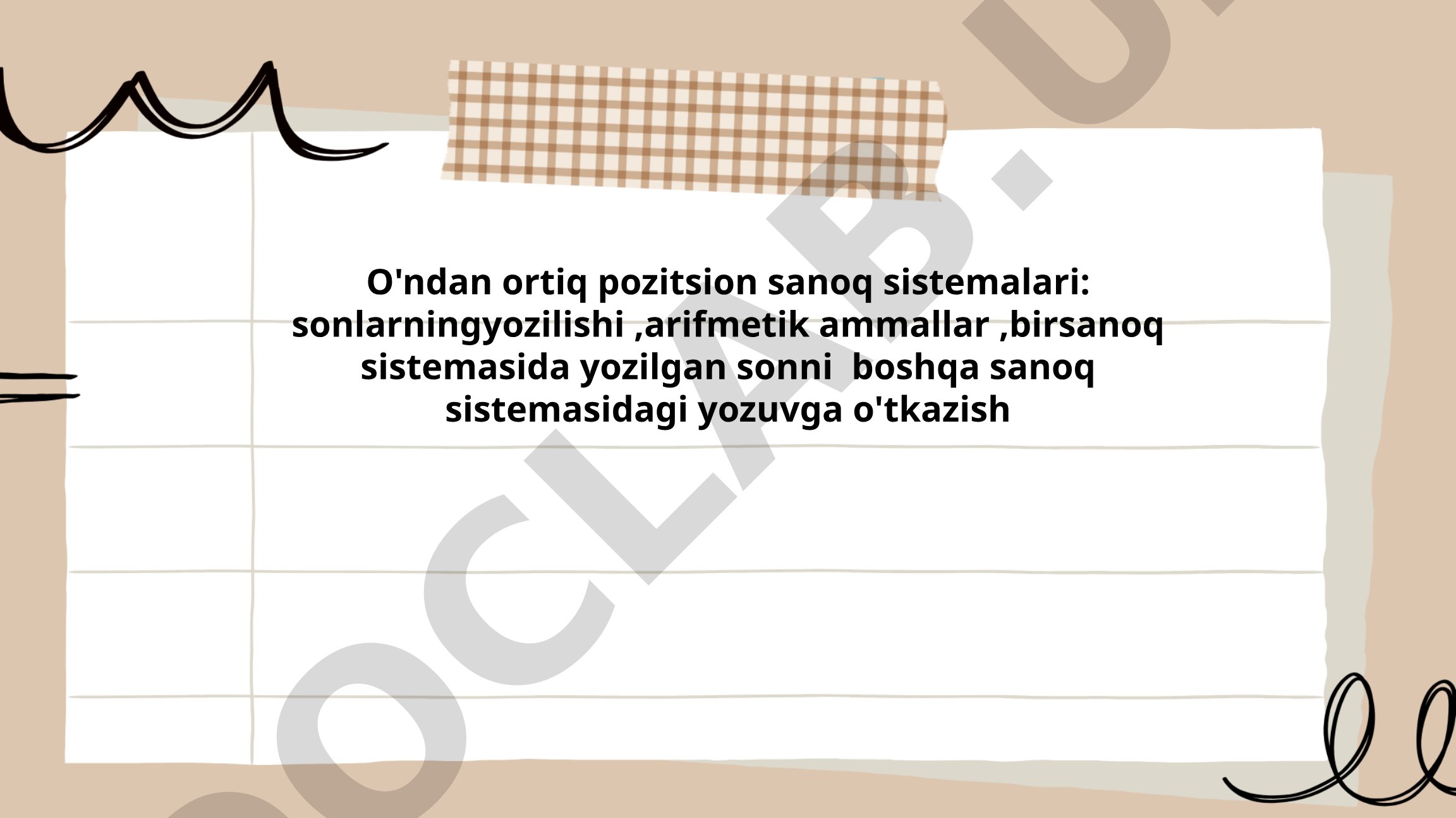 O'ndan ortiq pozitsion sanoq sistemalari