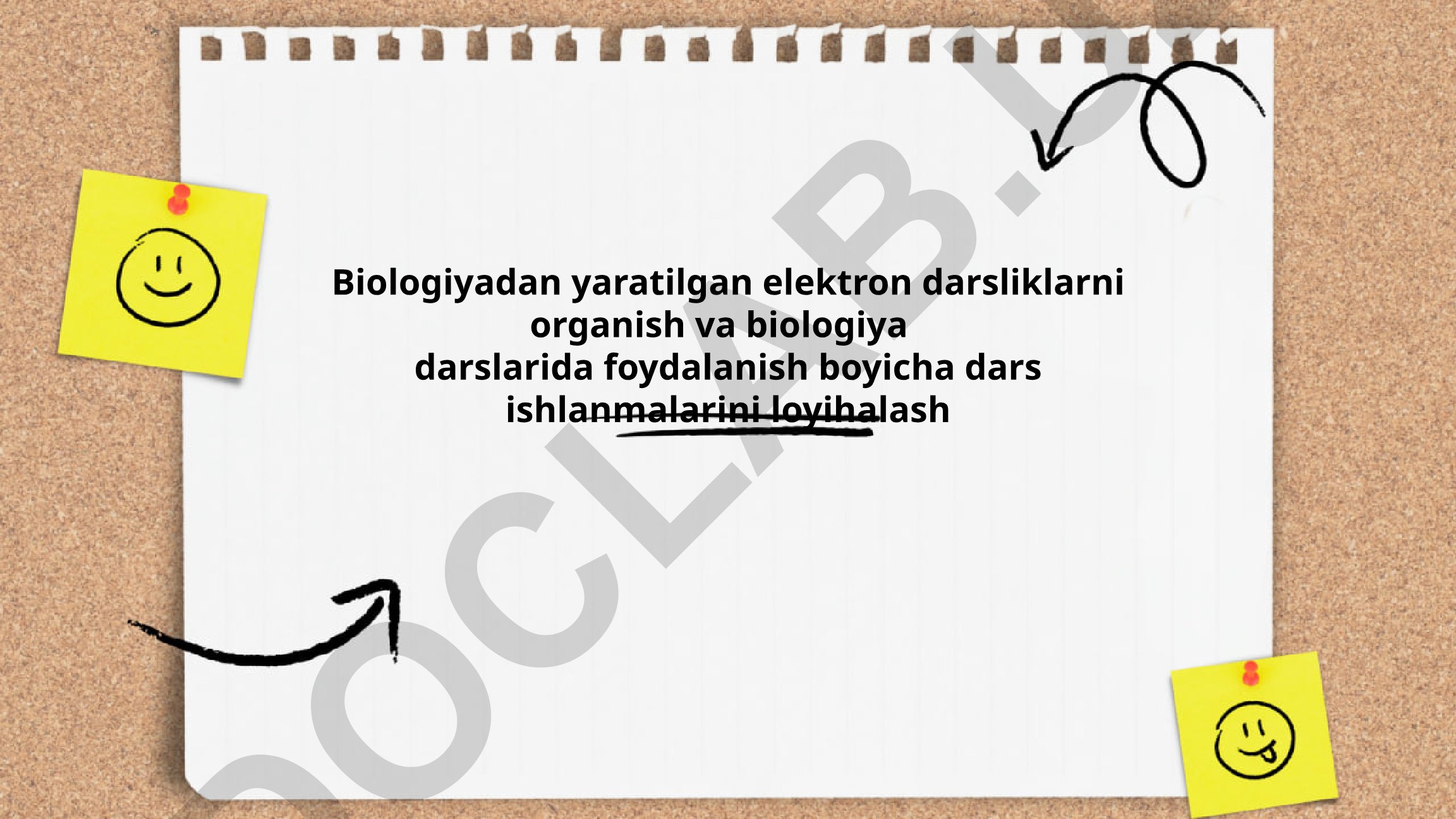 Biologiyadan elektron darsliklar va ularning darslarda qo'llanilishi