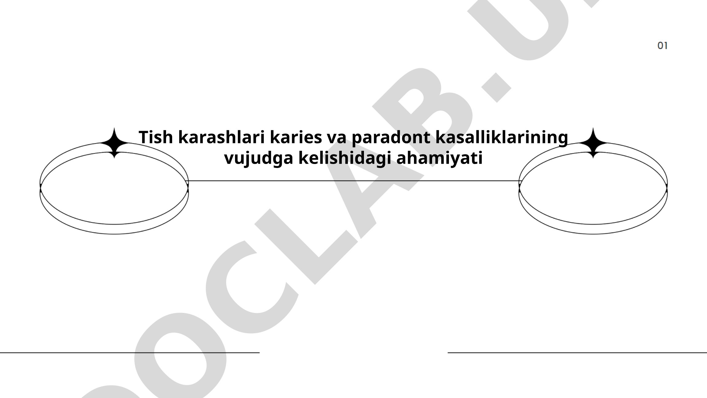 Tish karashlari karies va paradont kasalliklarining vujudga kelishidagi ahamiyati