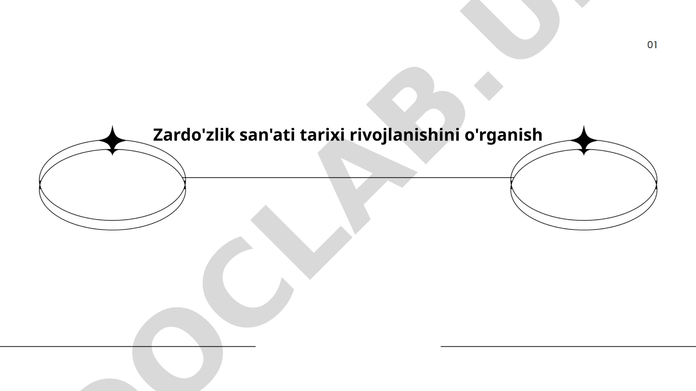 Zardo'zlik san'ati tarixi rivojlanishini o'rganish