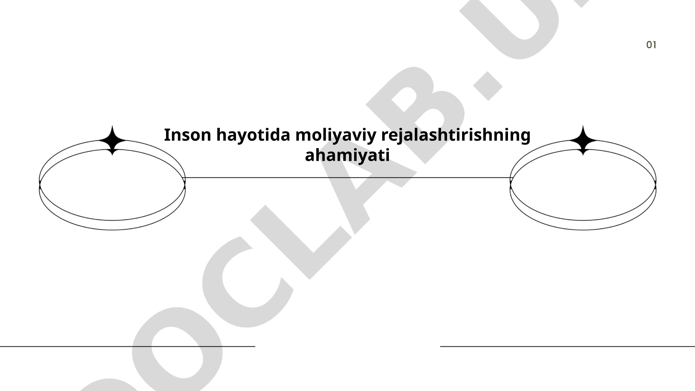 Inson hayotida moliyaviy rejalashtirishning ahamiyati