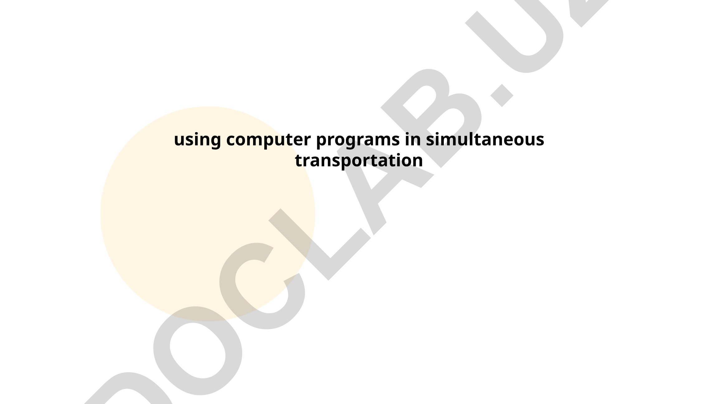 Route Optimization Algorithms and Traffic Simulation in Transportation