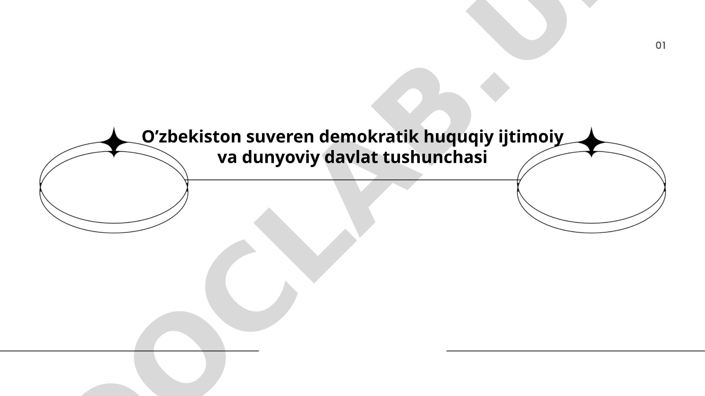 O'zbekiston suveren demokratik huquqiy ijtimoiy va dunyoviy davlat tushunchasi
