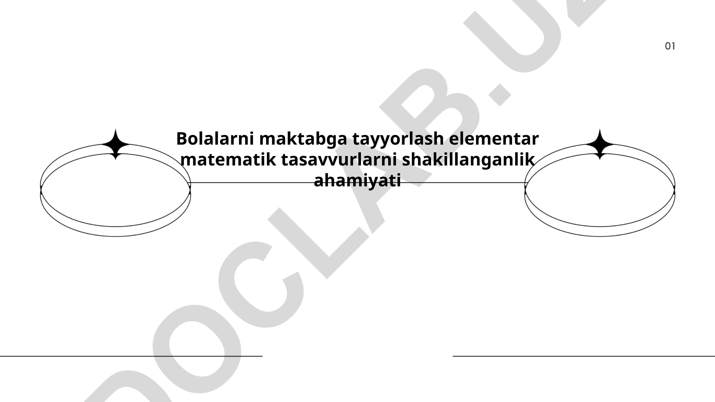 Bolalarni maktabga tayyorlashda elementar matematik tasavvurlarni shakillantirish
