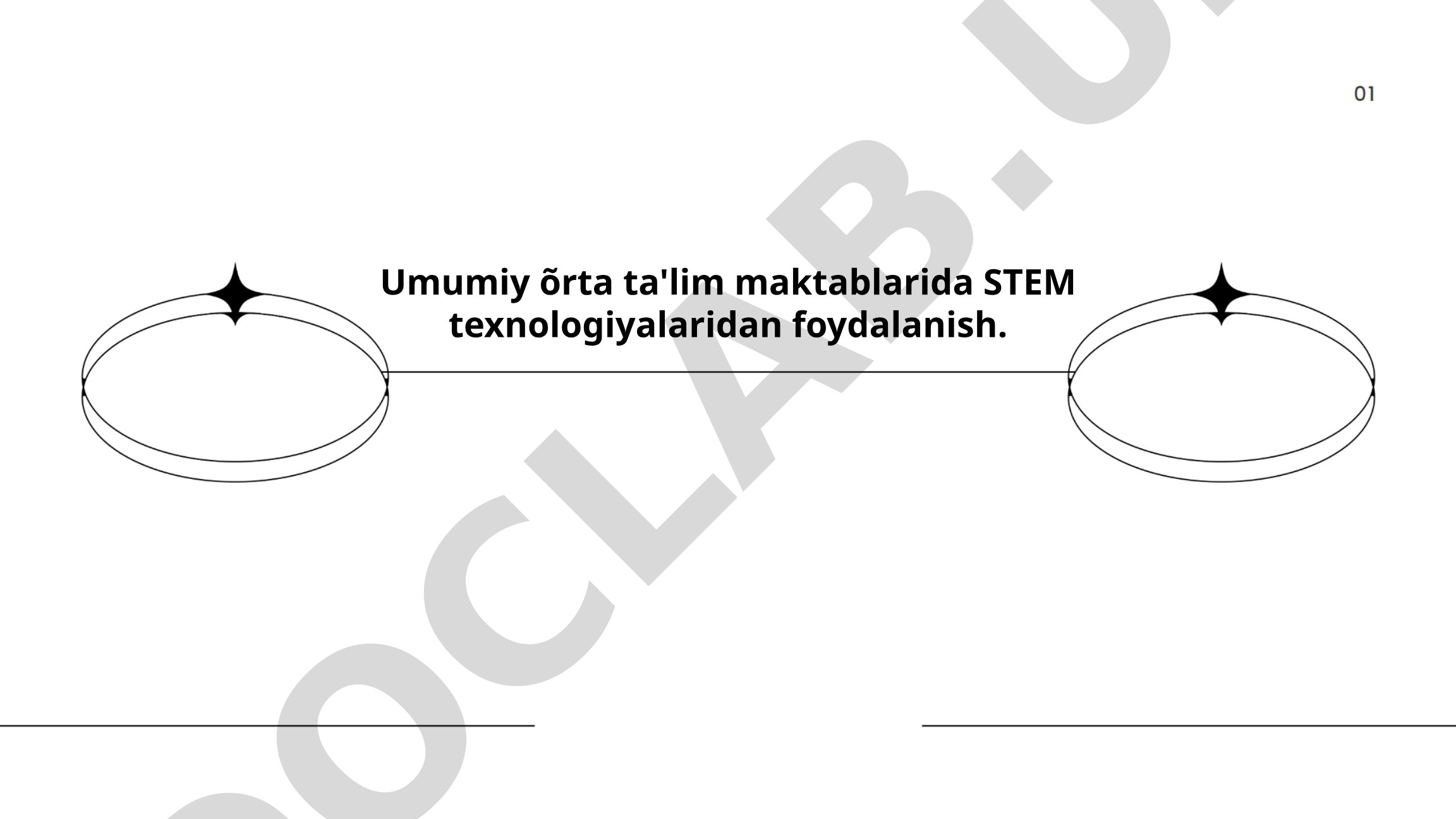 Umumiy õrta ta'lim maktablarida STEM texnologiyalaridan foydalanish