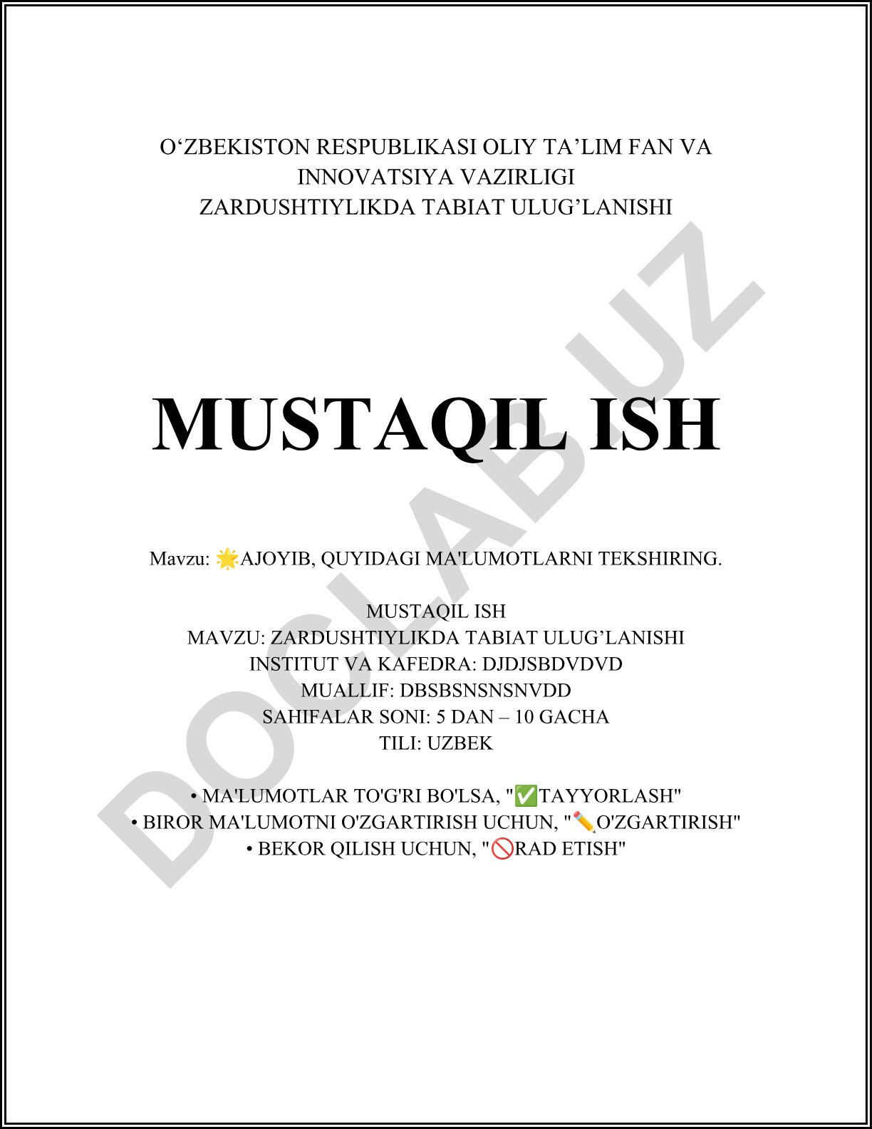Zardushtiylikda tabiat ulug'lanishi