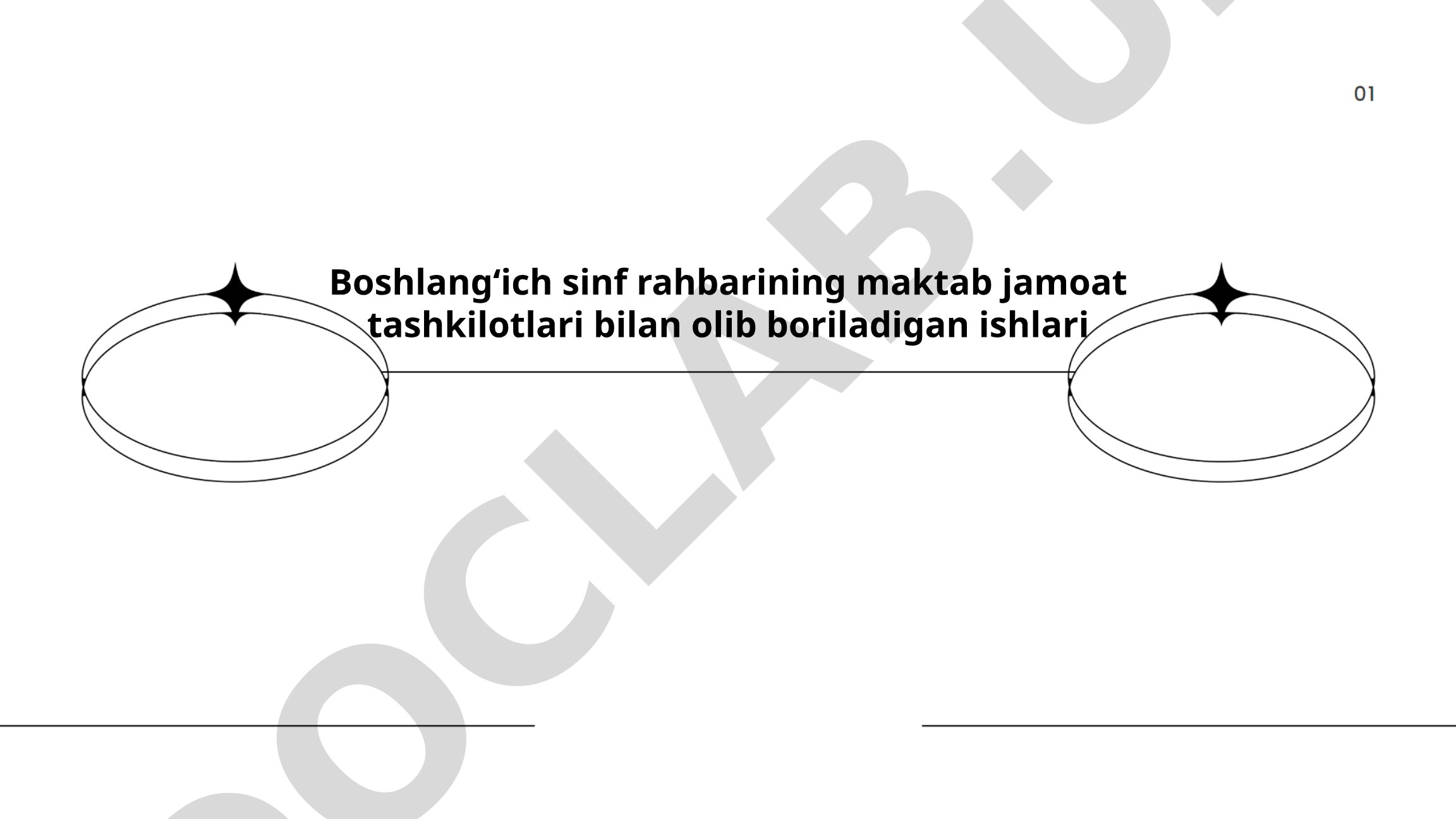 Boshlangʻich sinf rahbarining maktab jamoat tashkilotlari bilan ishlari