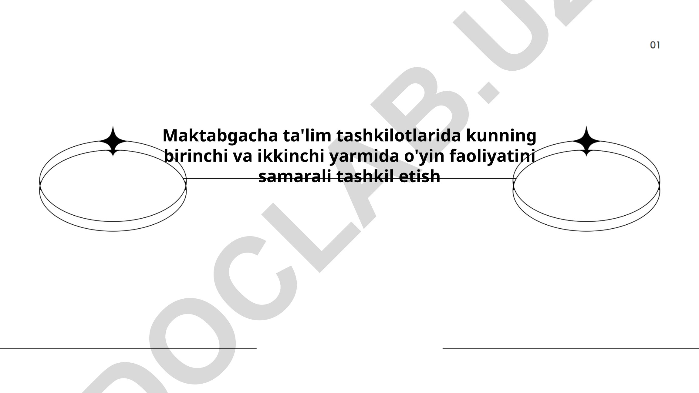 Maktabgacha ta'lim tashkilotlarida o'yin faoliyatini samarali tashkil etish