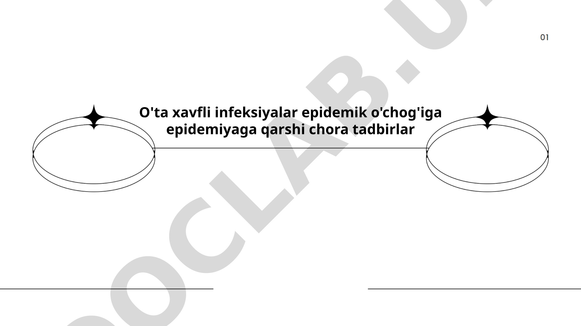 O'ta xavfli infeksiyalar epidemik o'chog'iga epidemiyaga qarshi chora tadbirlar