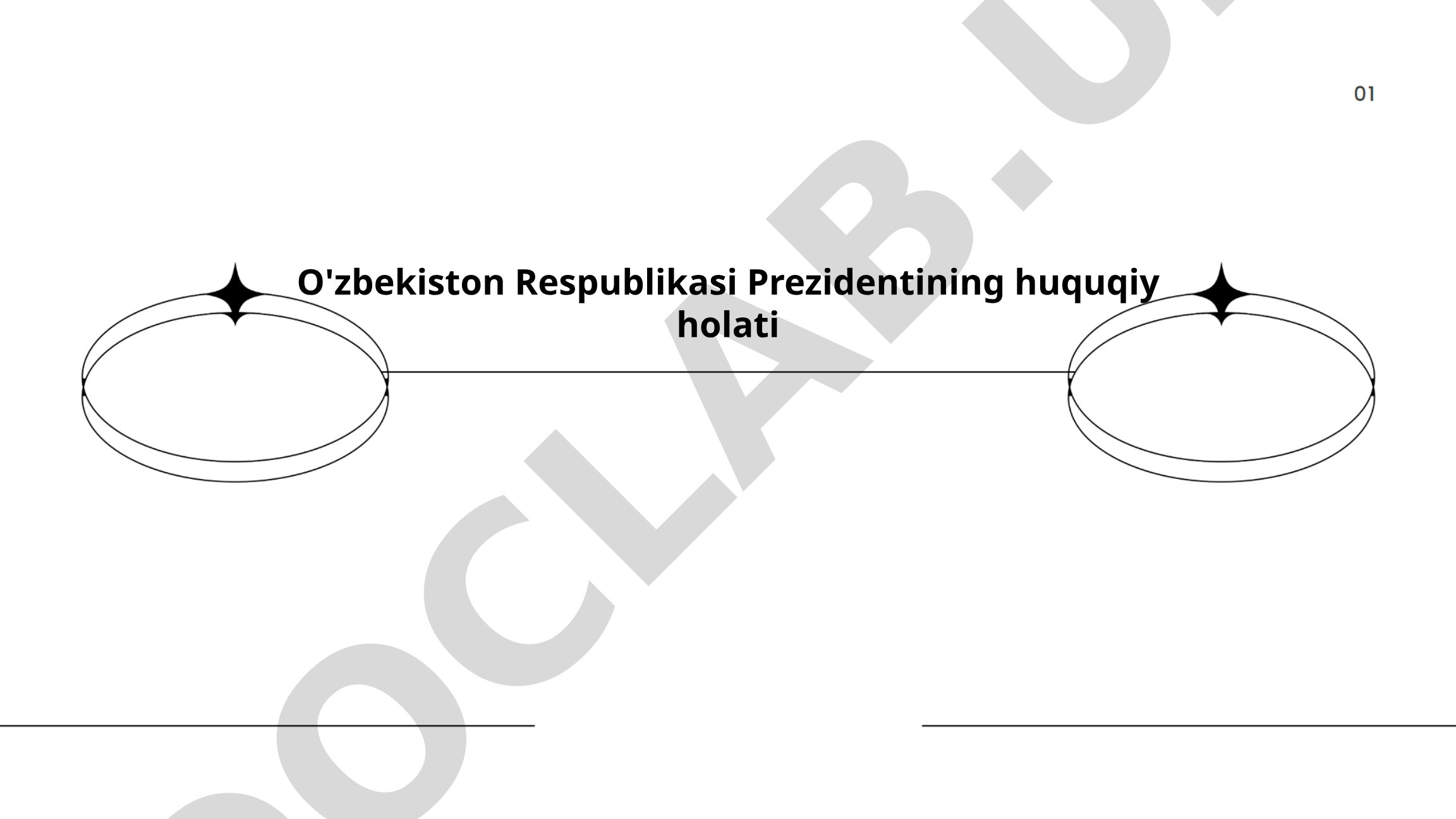 O'zbekiston Respublikasi Prezidentining huquqiy holati