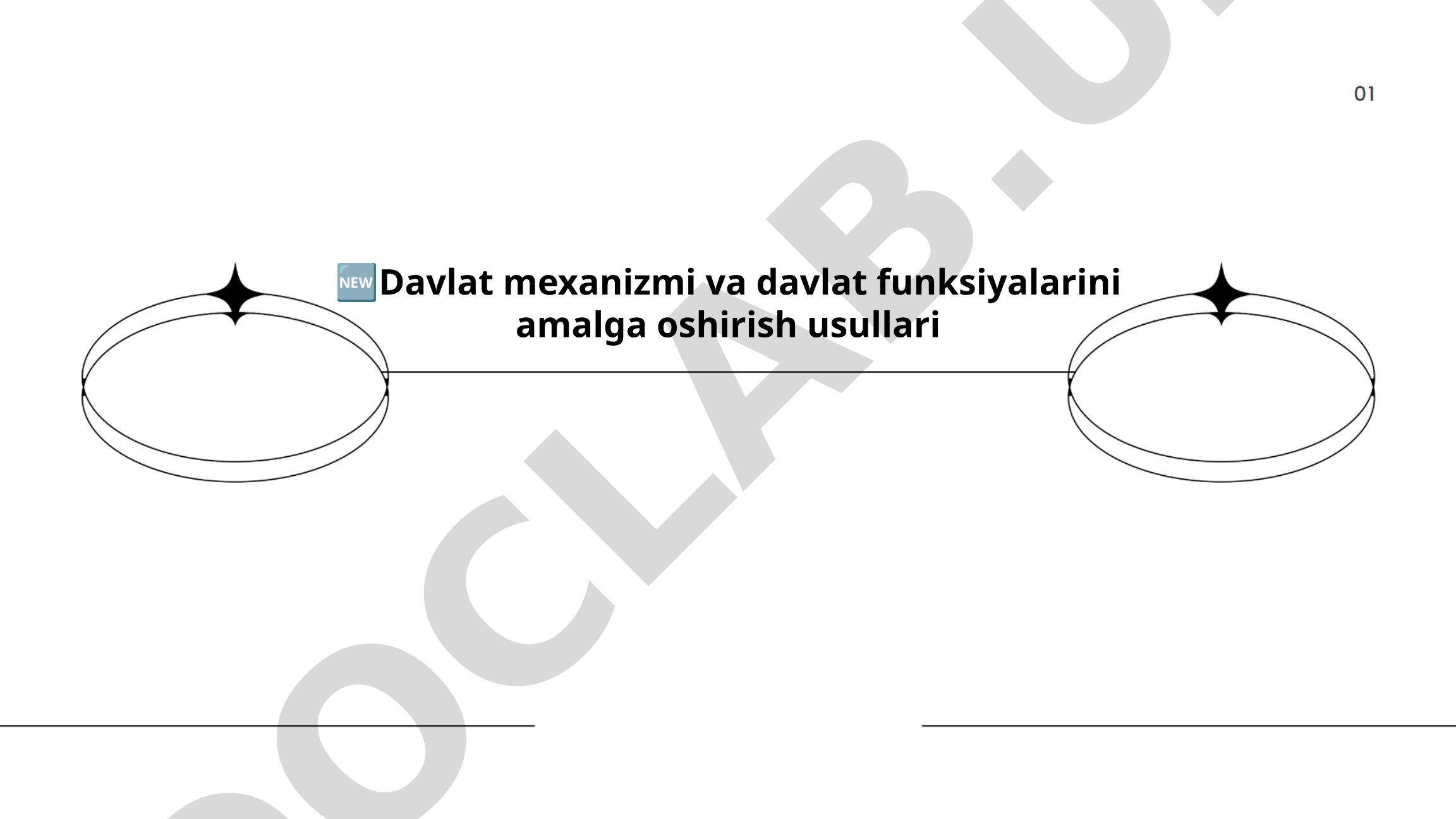 Davlat mexanizmi va davlat funksiyalarini amalga oshirish usullari