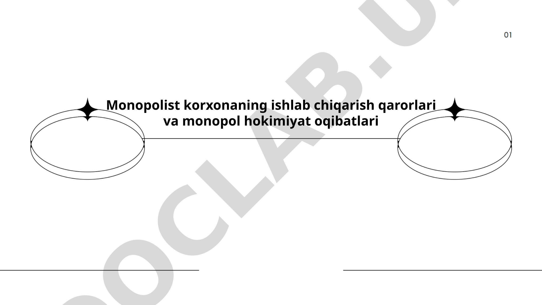 Monopolist korxonaning ishlab chiqarish qarorlari va monopol hokimiyat oqibatlari