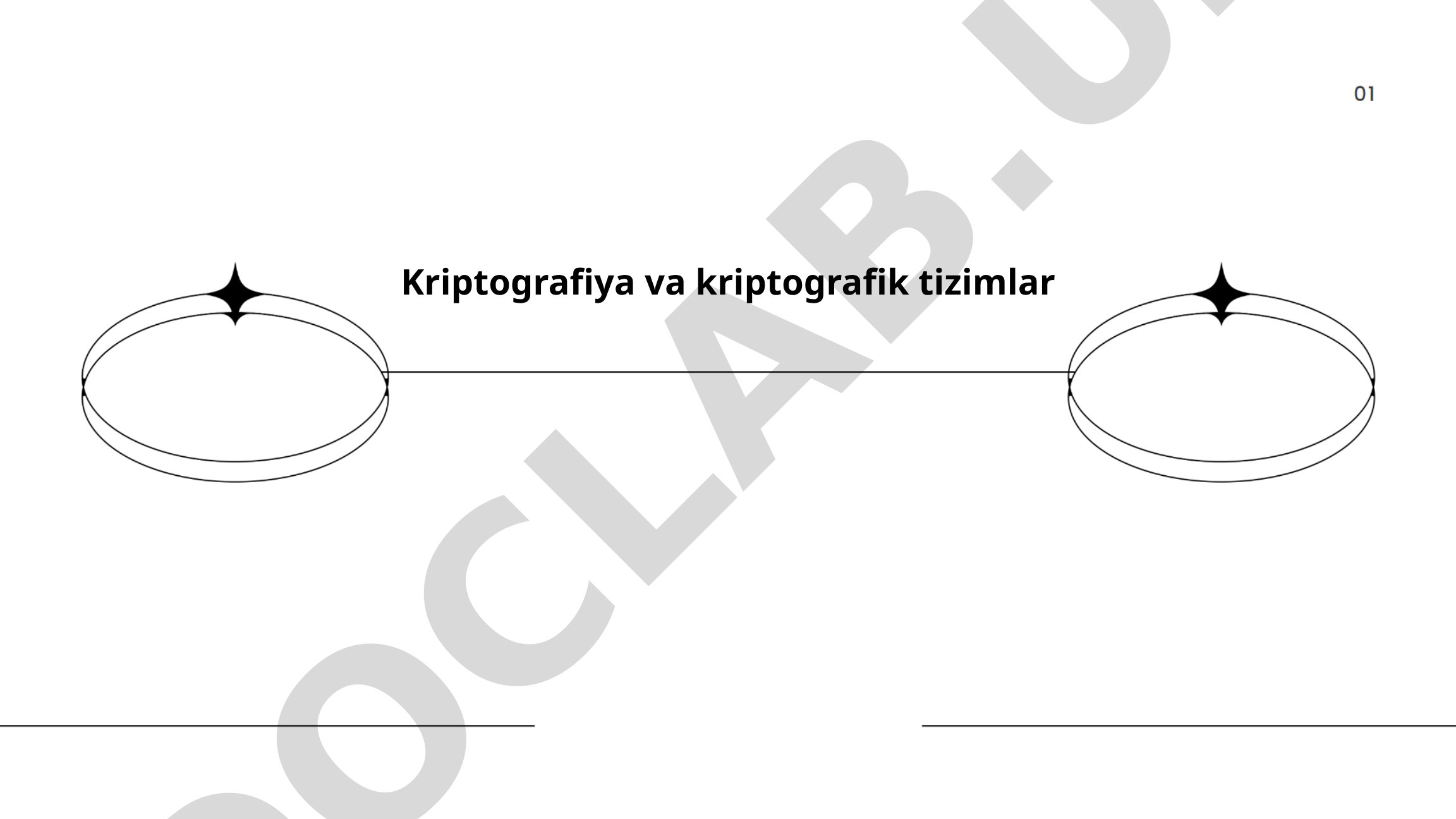 Kriptografiya va kriptografik tizimlar