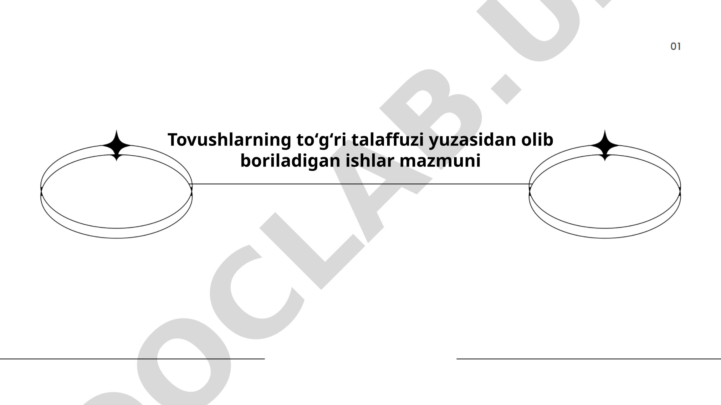 Tovushlarning to'g'ri talaffuzi va fonetik tushunchalar