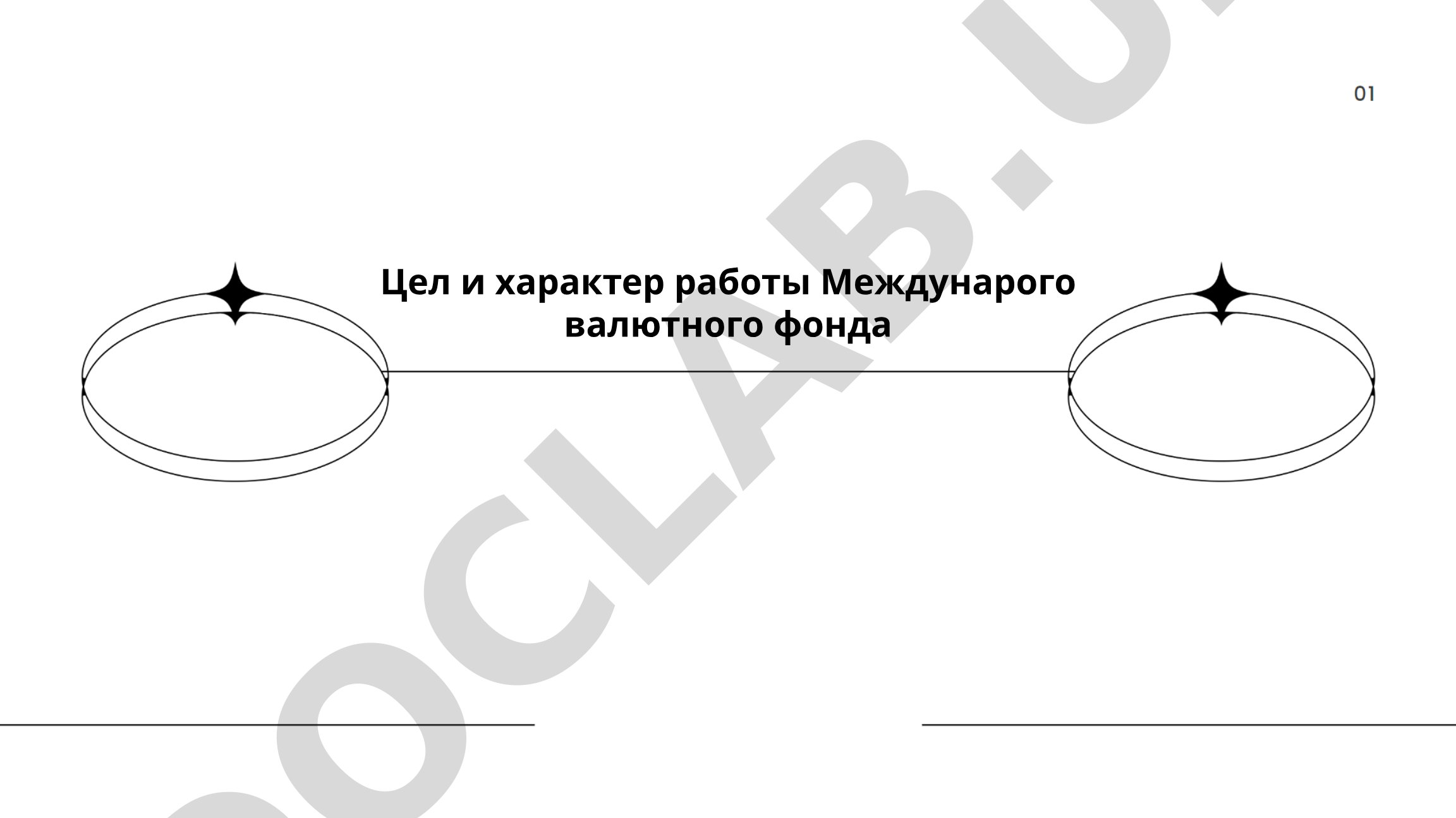 Цели и характер работы Международного валютного фонда