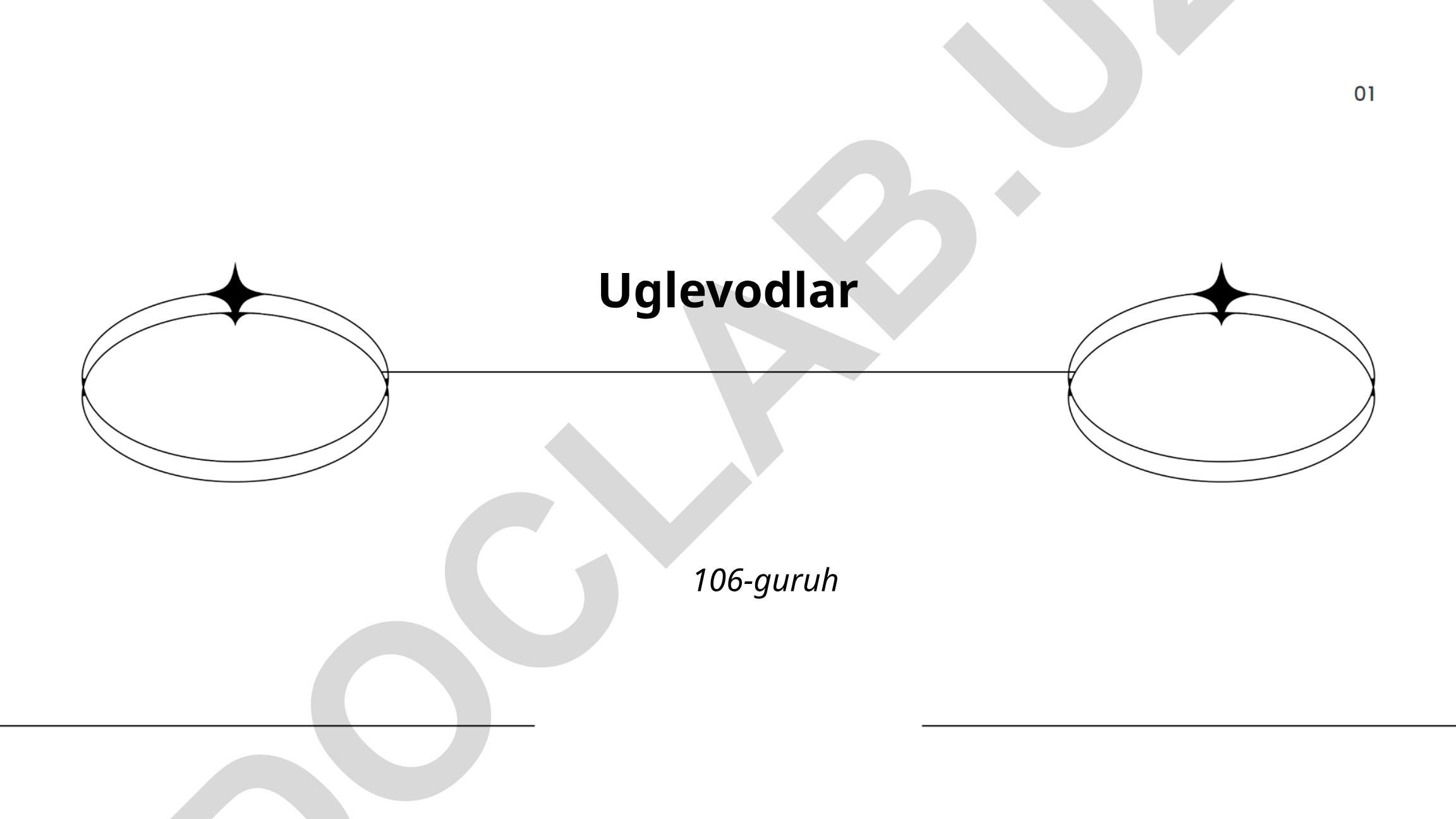 Uglevodlar turlari va kimyoviy tarkibi