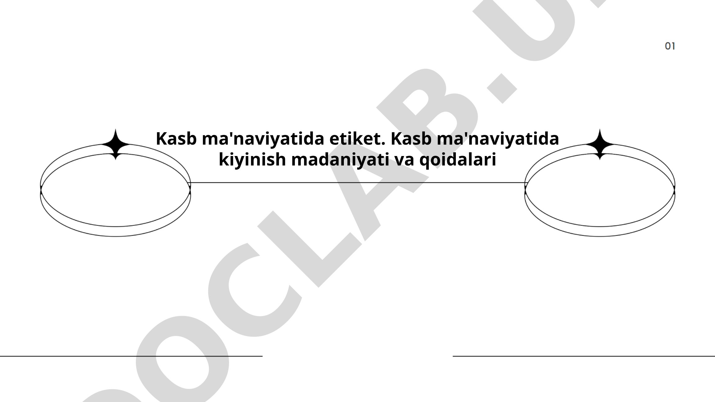 Kasb ma'naviyatida etiket va kiyinish madaniyati