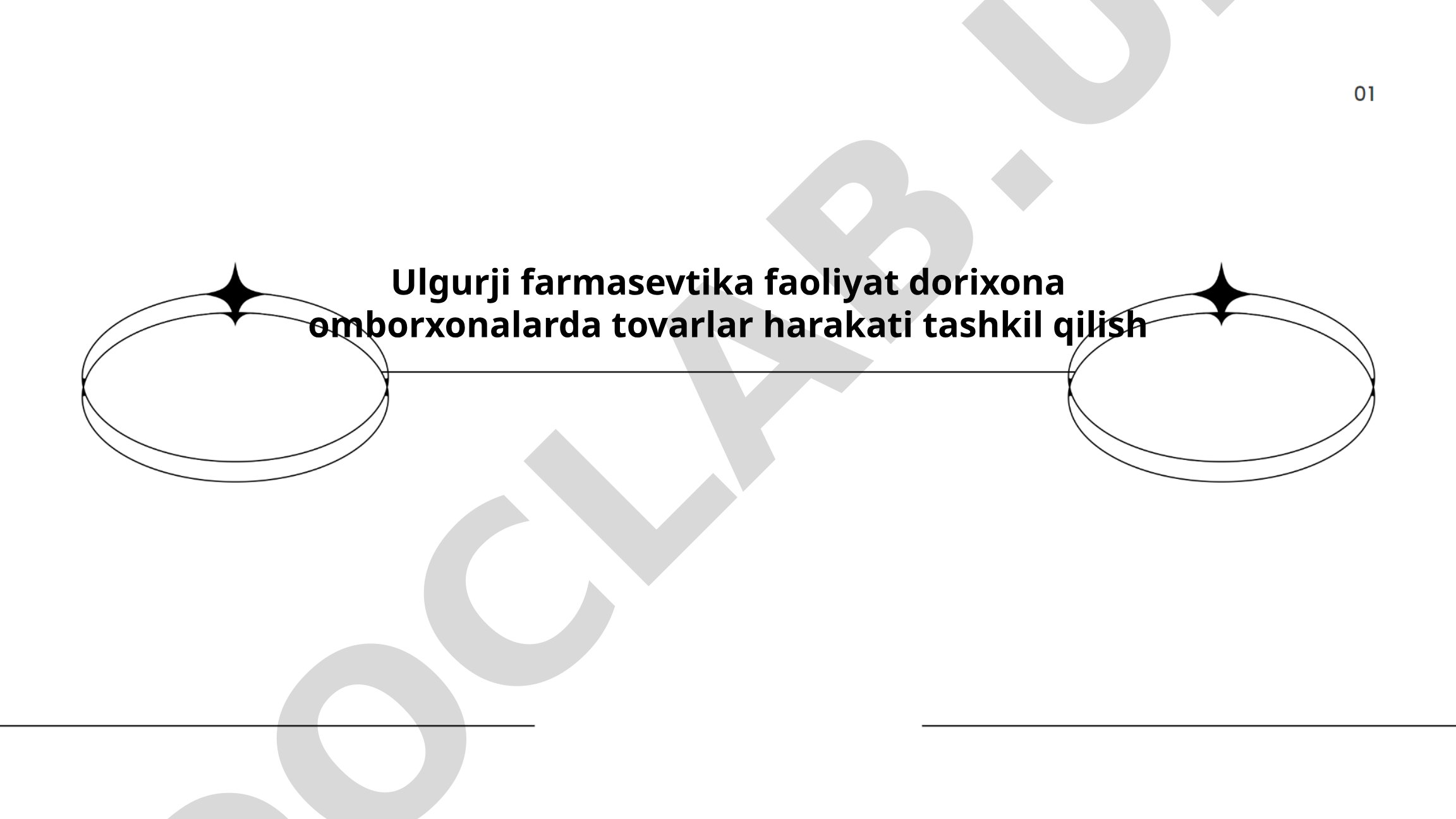 Ulgurji farmasevtika faoliyat dorixona omborxonalarda tovarlar harakati tashkil qilish