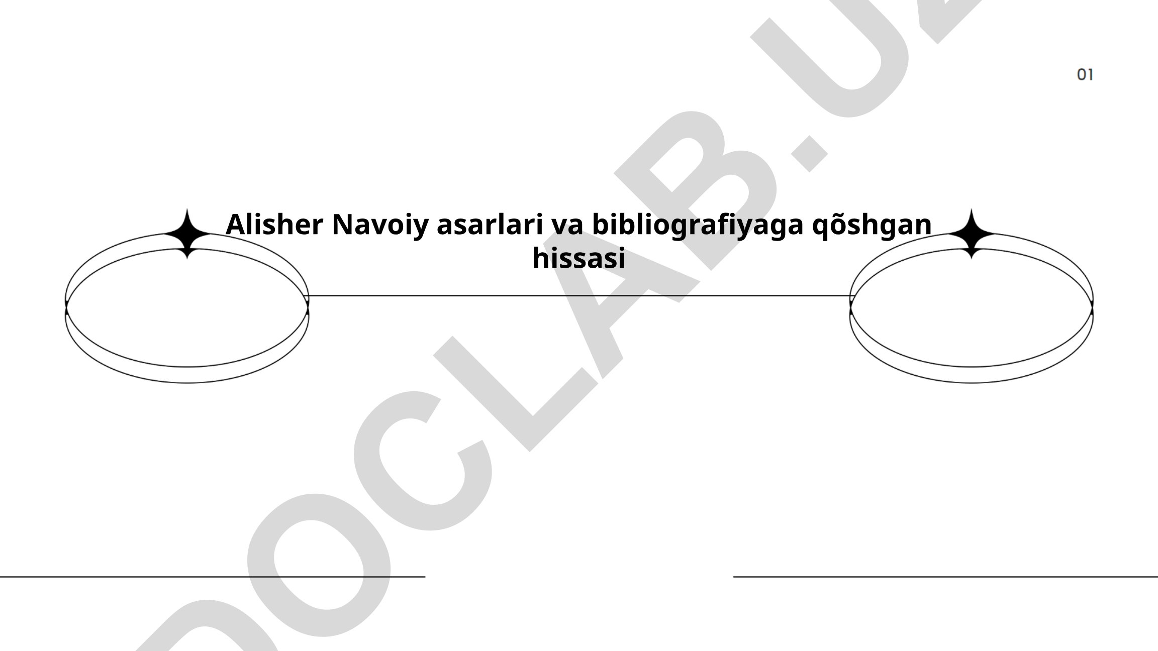Alisher Navoiy asarlari va bibliografiyaga qo'shgan hissasi
