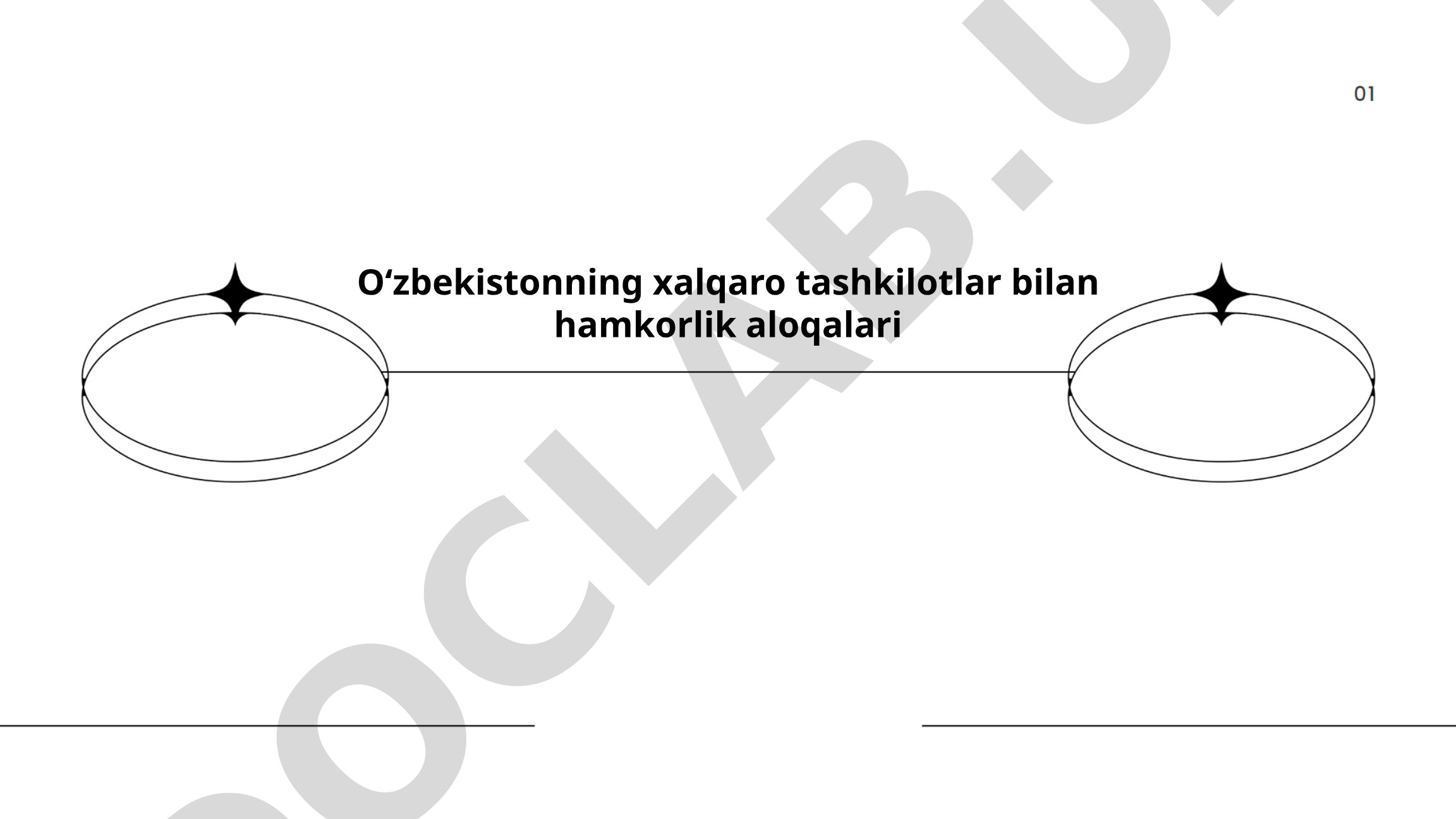Oʻzbekistonning xalqaro tashkilotlar bilan hamkorlik aloqalari