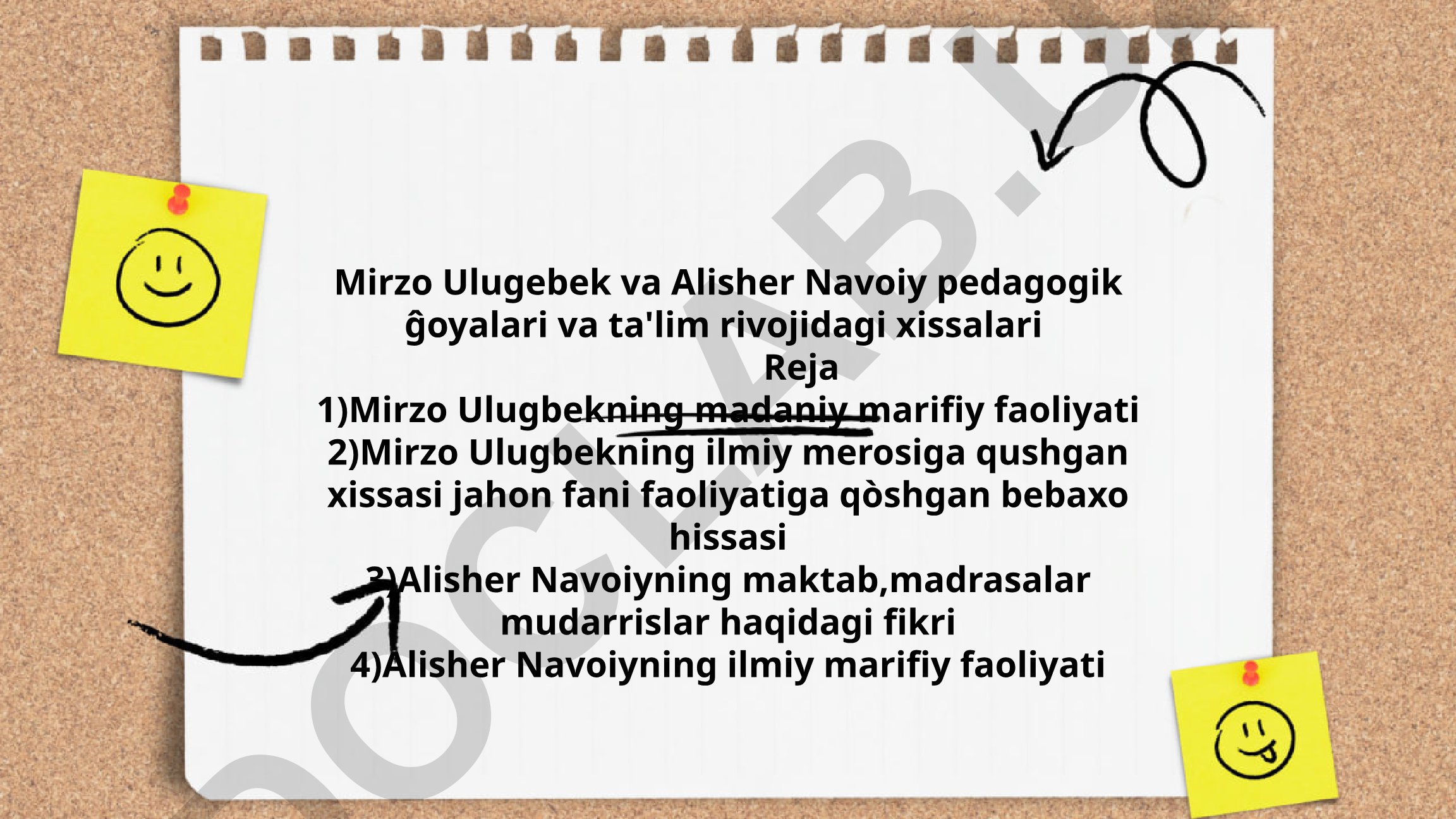 Mirzo Ulug'bek va Alisher Navoiyning pedagogik g'oyalari va ta'lim rivojidagi hissalari